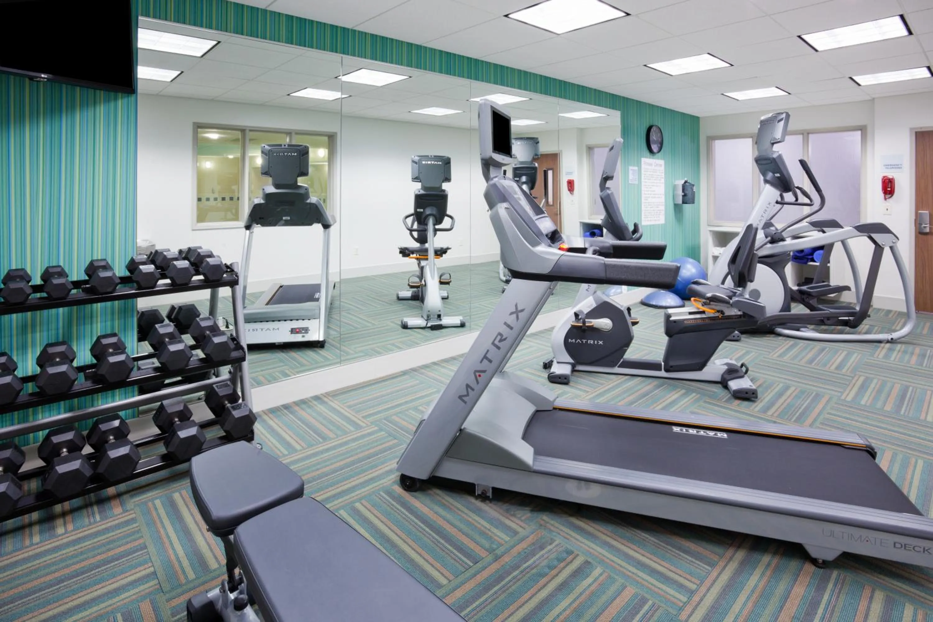 Fitness centre/facilities in Holiday Inn Express & Suites - Dickinson by IHG