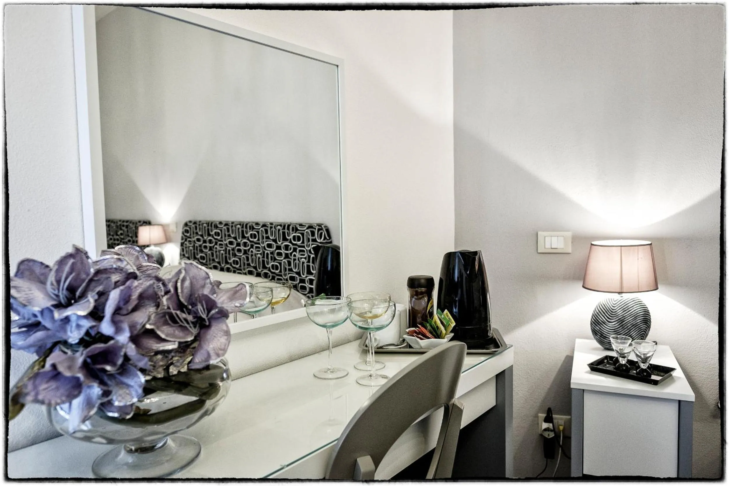 Decorative detail in B&B Corso Diaz