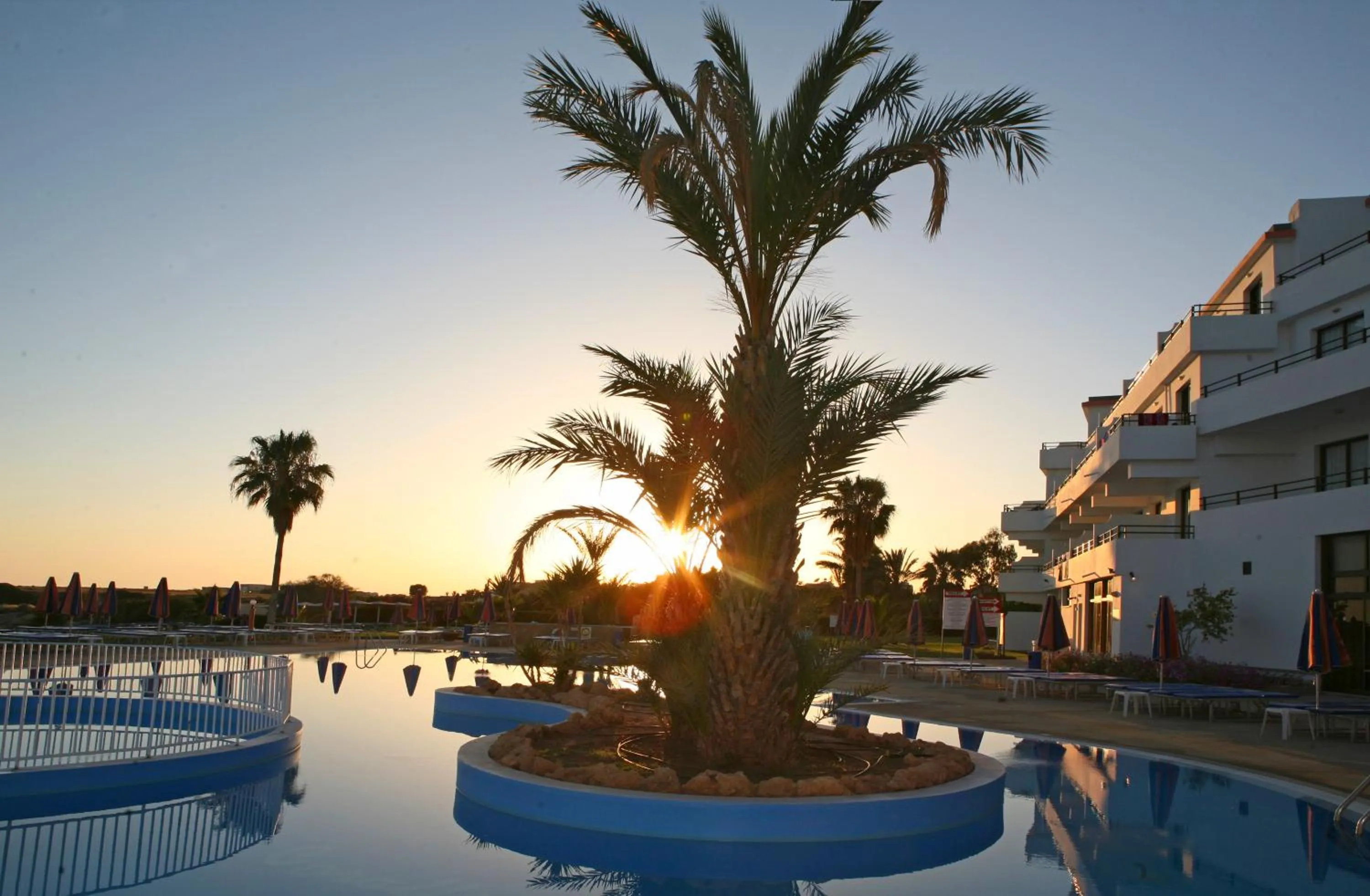 Swimming pool in Corallia Beach Hotel Apartments