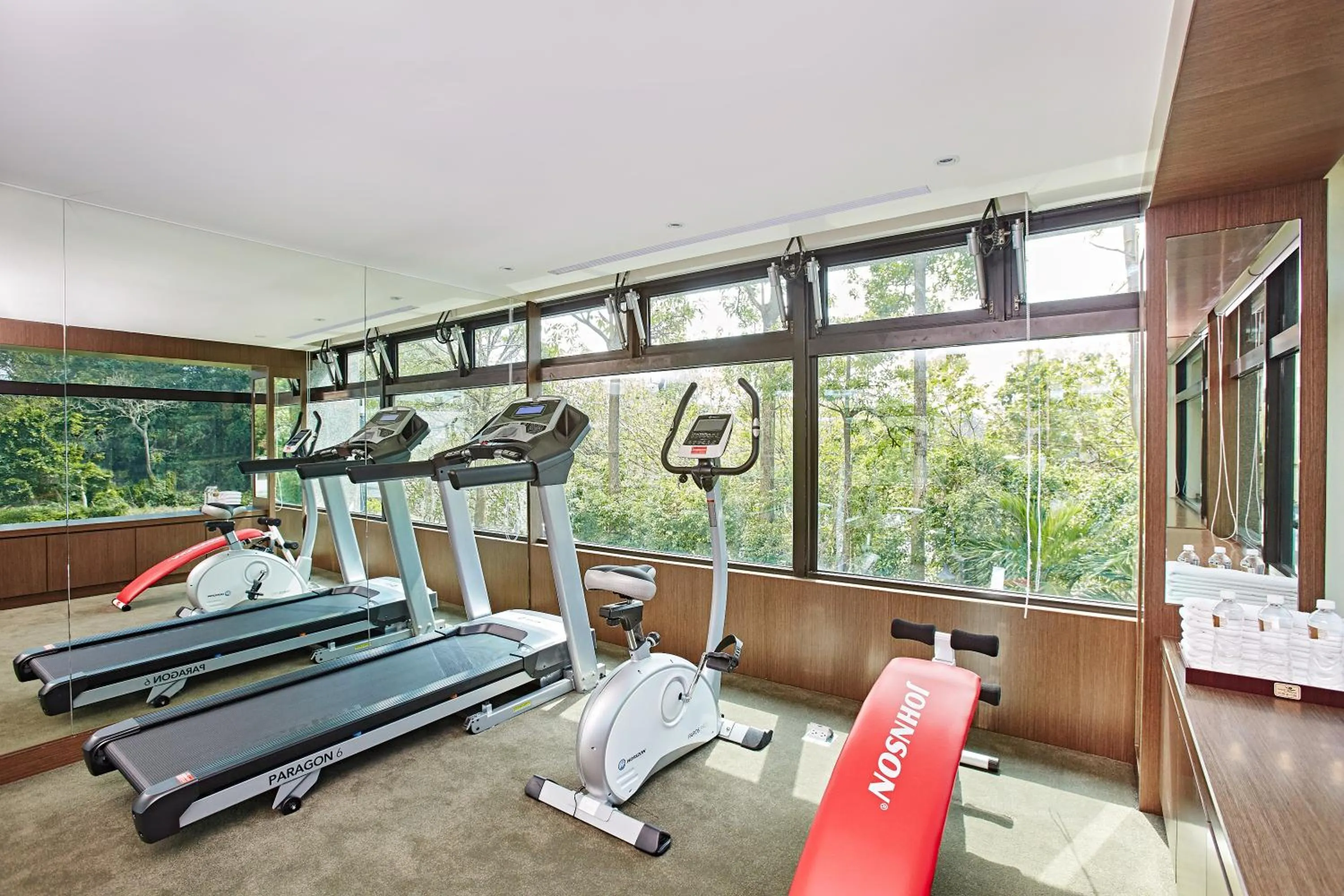 Fitness centre/facilities in Hotel Sukimi
