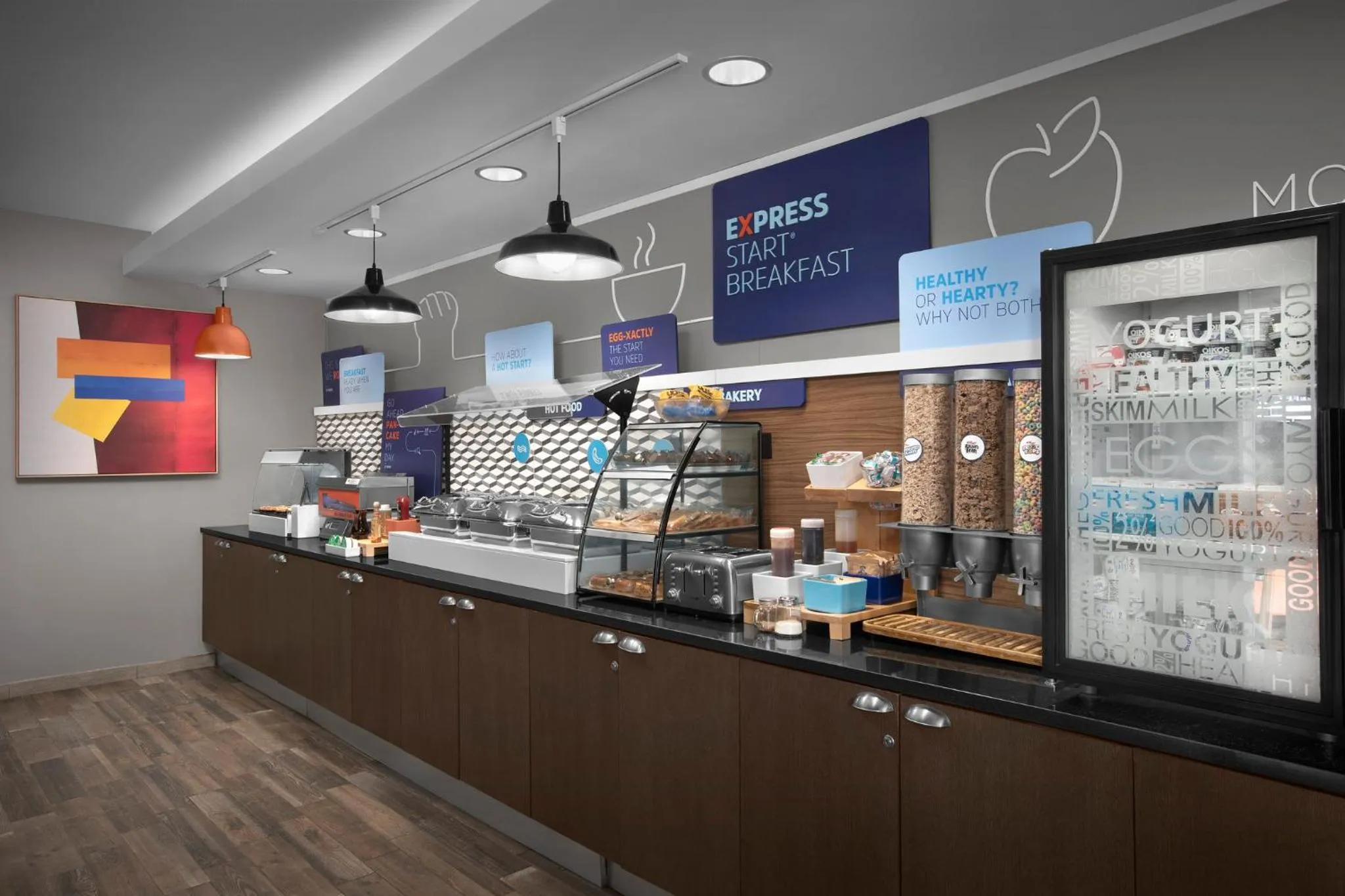 Restaurant/places to eat in Holiday Inn Express Fargo - West Acres by IHG