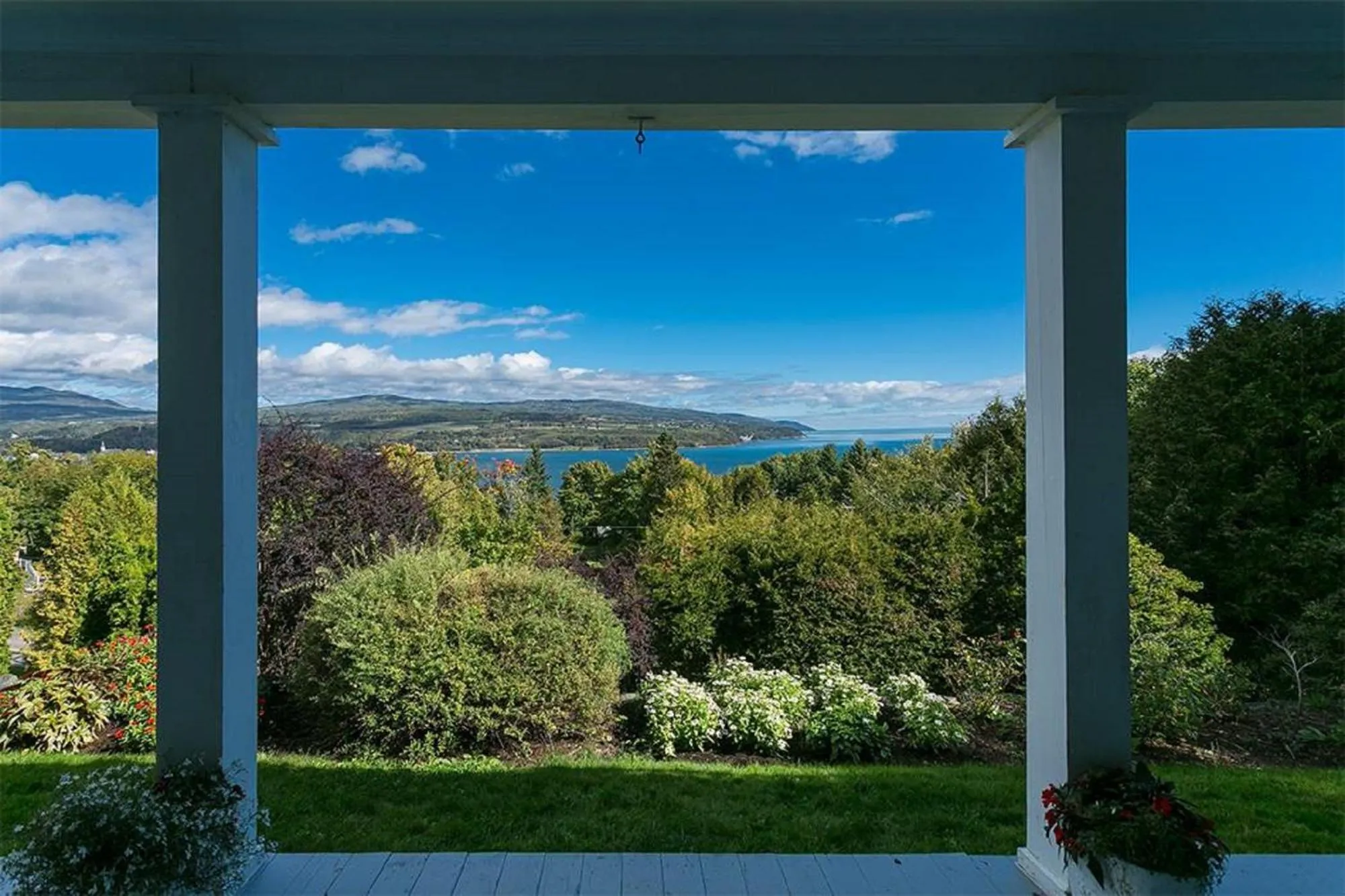River view in 241 - La Côte Fleurie - Les Immeubles Charlevoix