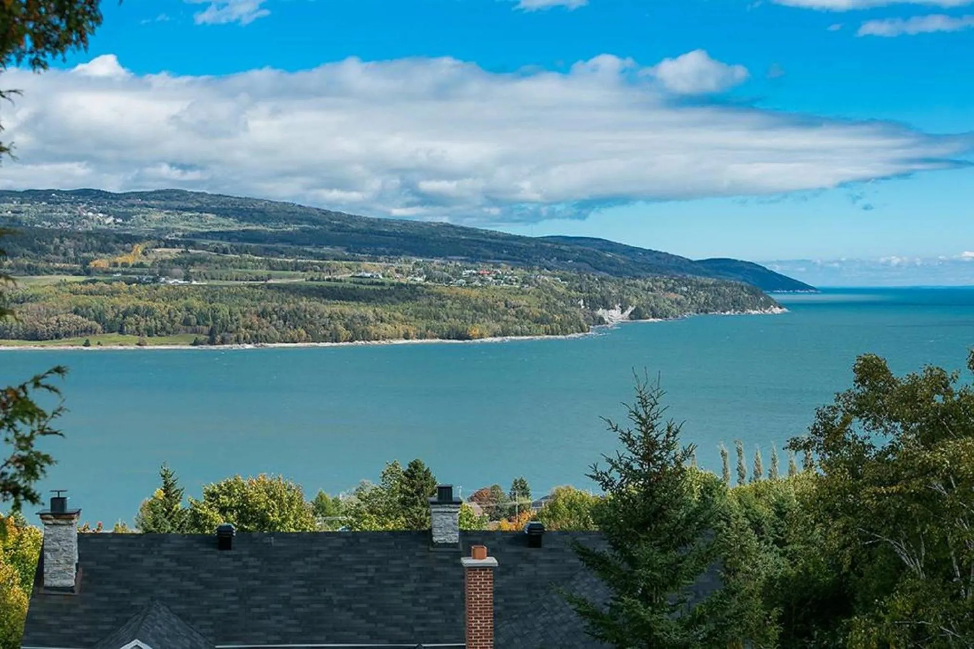 River view in 241 - La Côte Fleurie - Les Immeubles Charlevoix