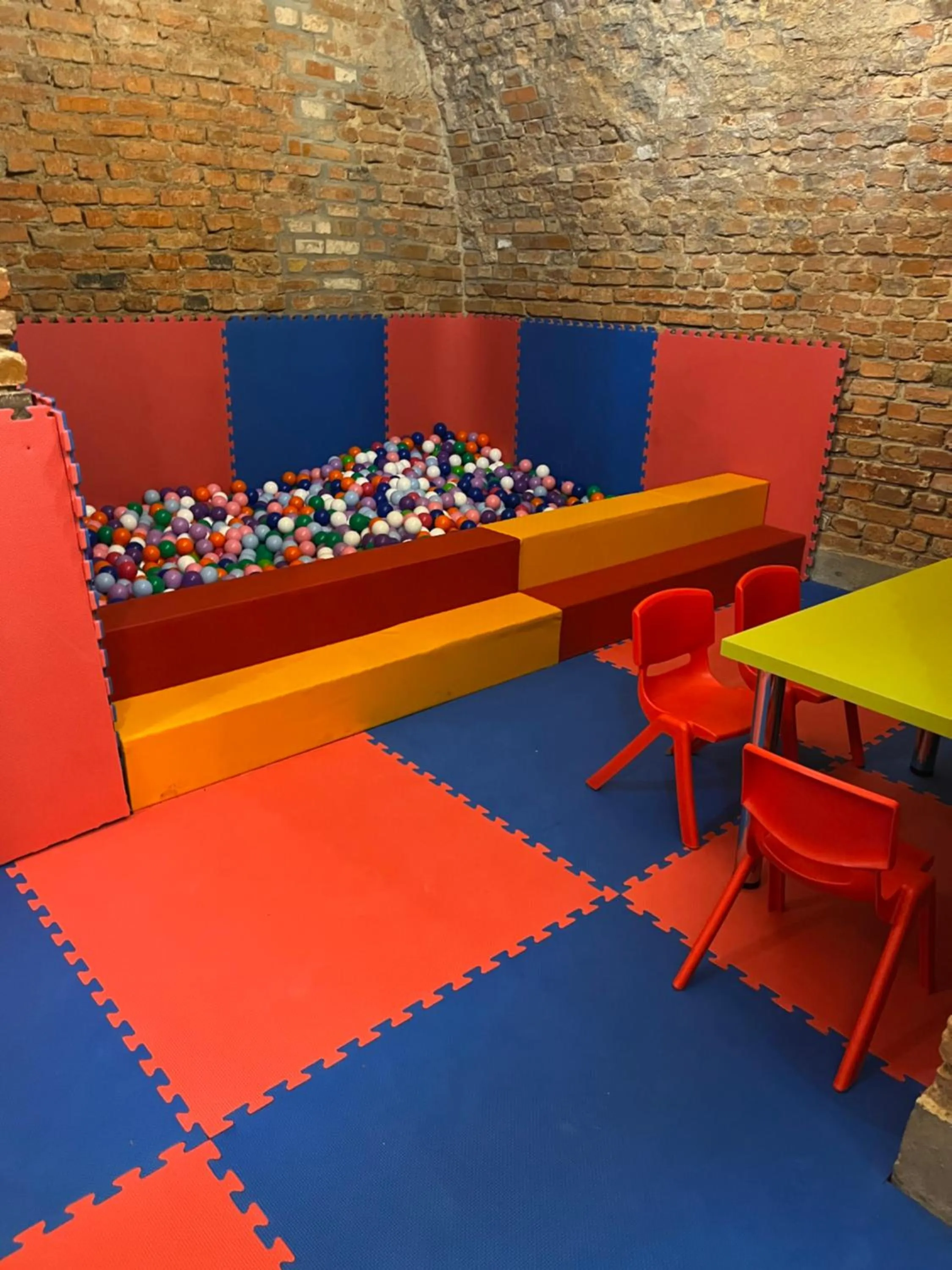 Children play ground in Zamek Janów Podlaski