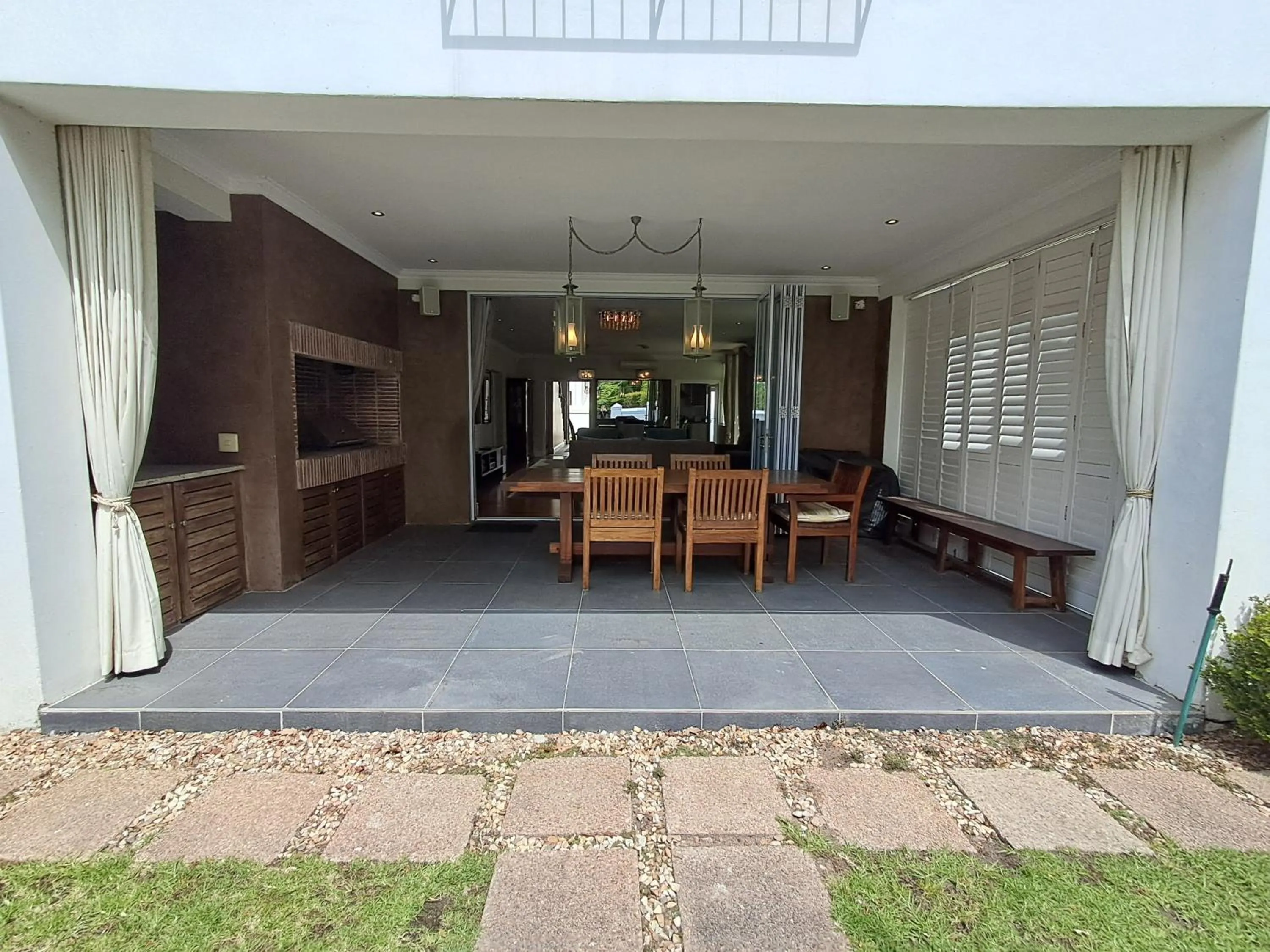 Patio in Wild Mushroom Country House