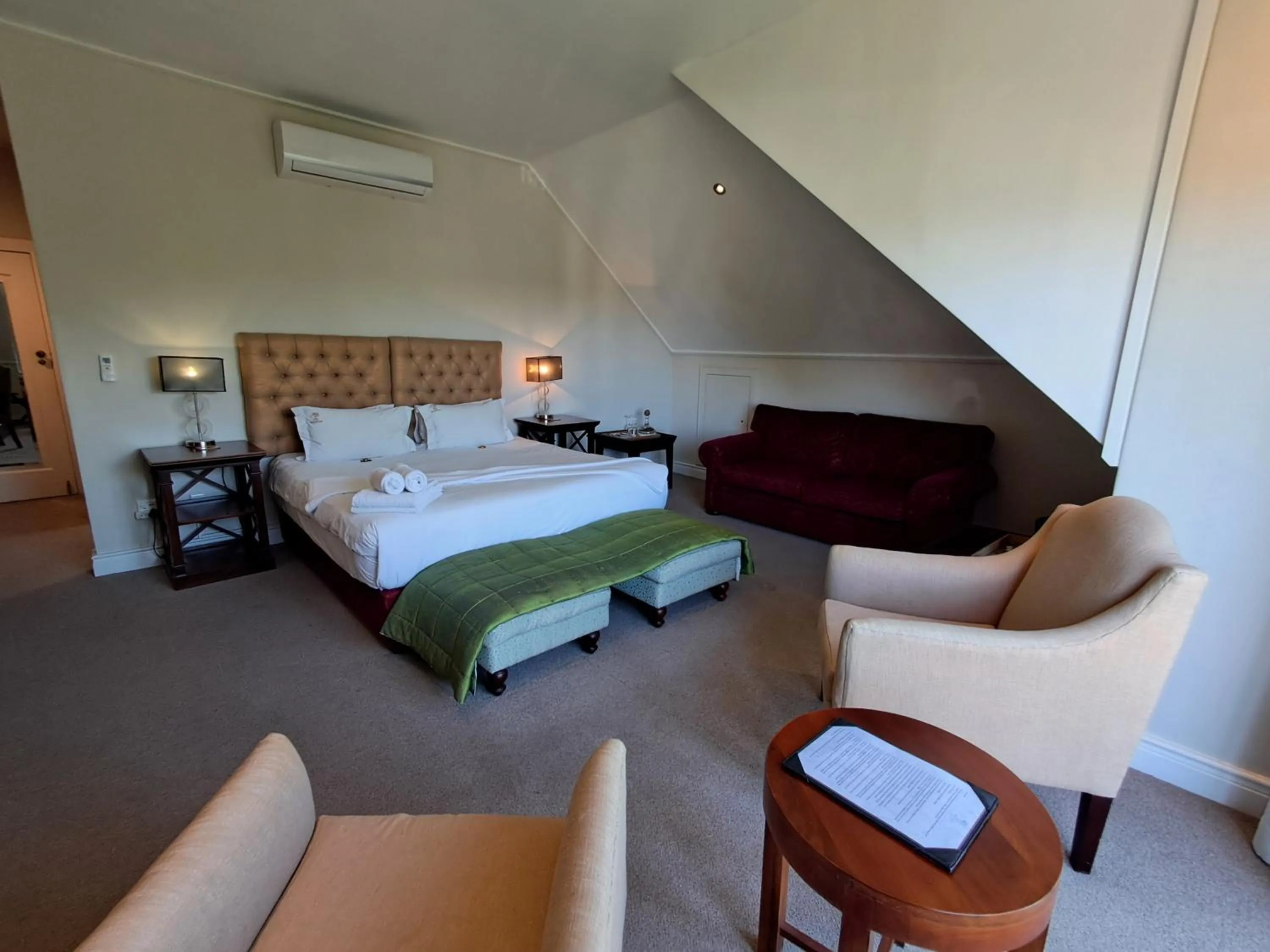 Bedroom, Bed in Wild Mushroom Country House