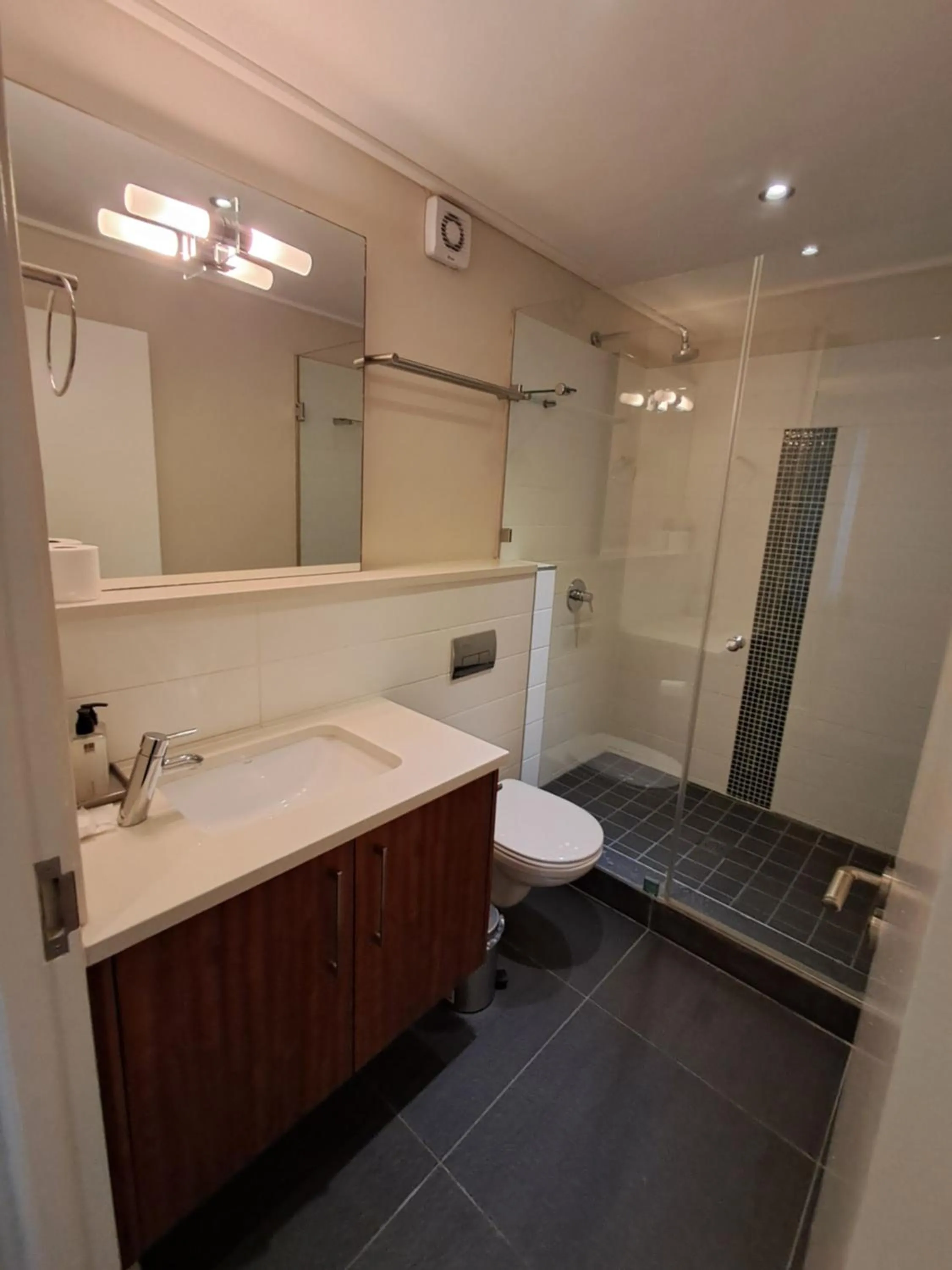 Shower in Wild Mushroom Country House