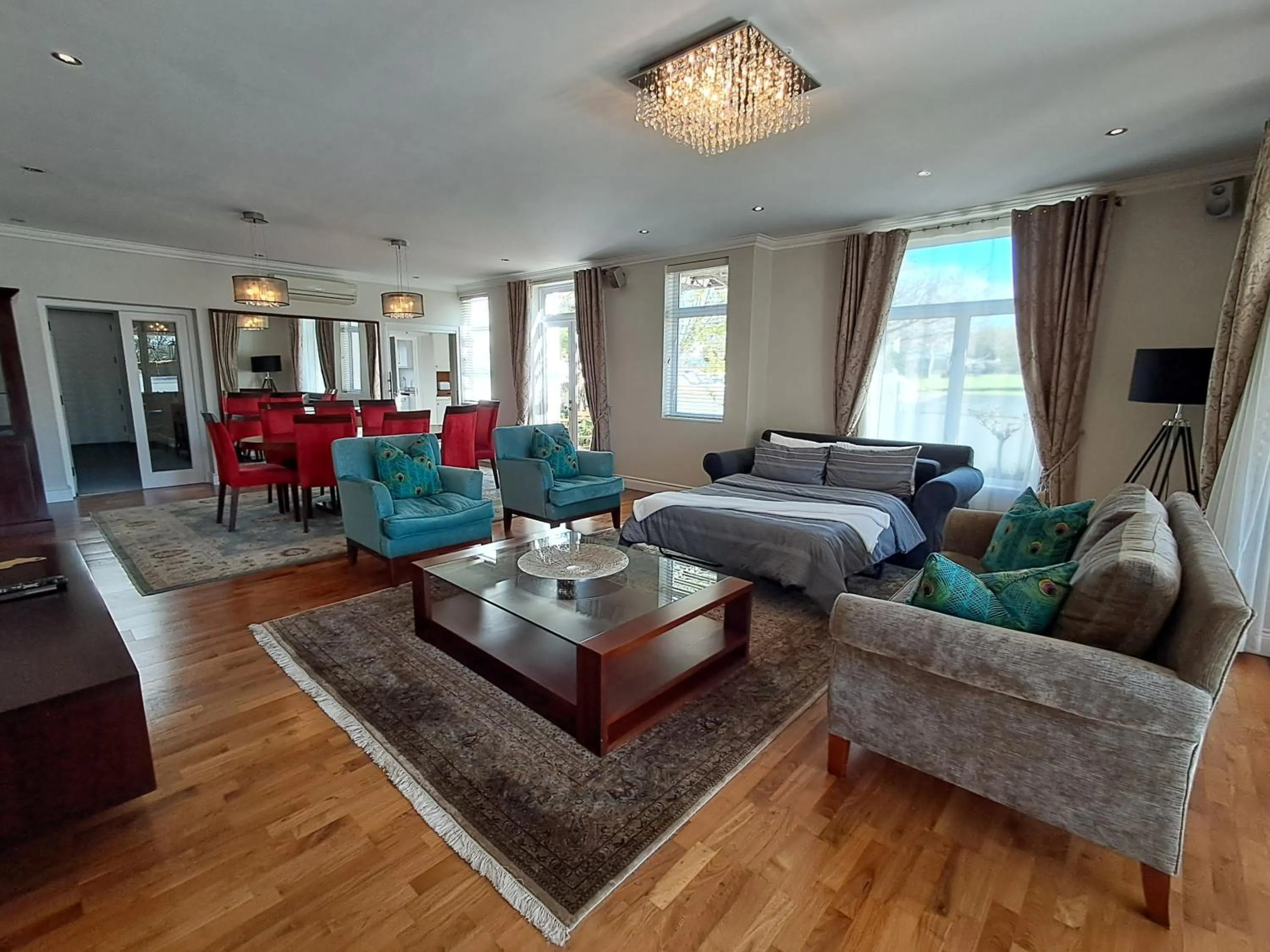 Living room, Bed in Wild Mushroom Country House