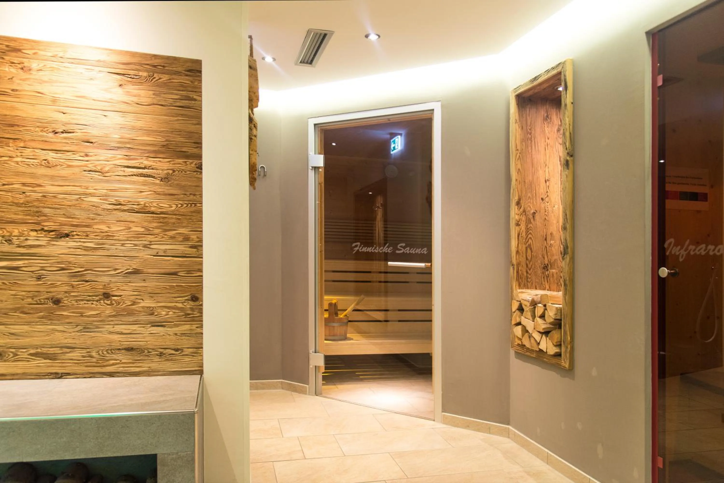 Sauna in Hotel Alpenhof