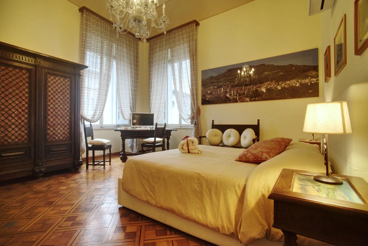 Bedroom, Bed in Luxury B&B '700