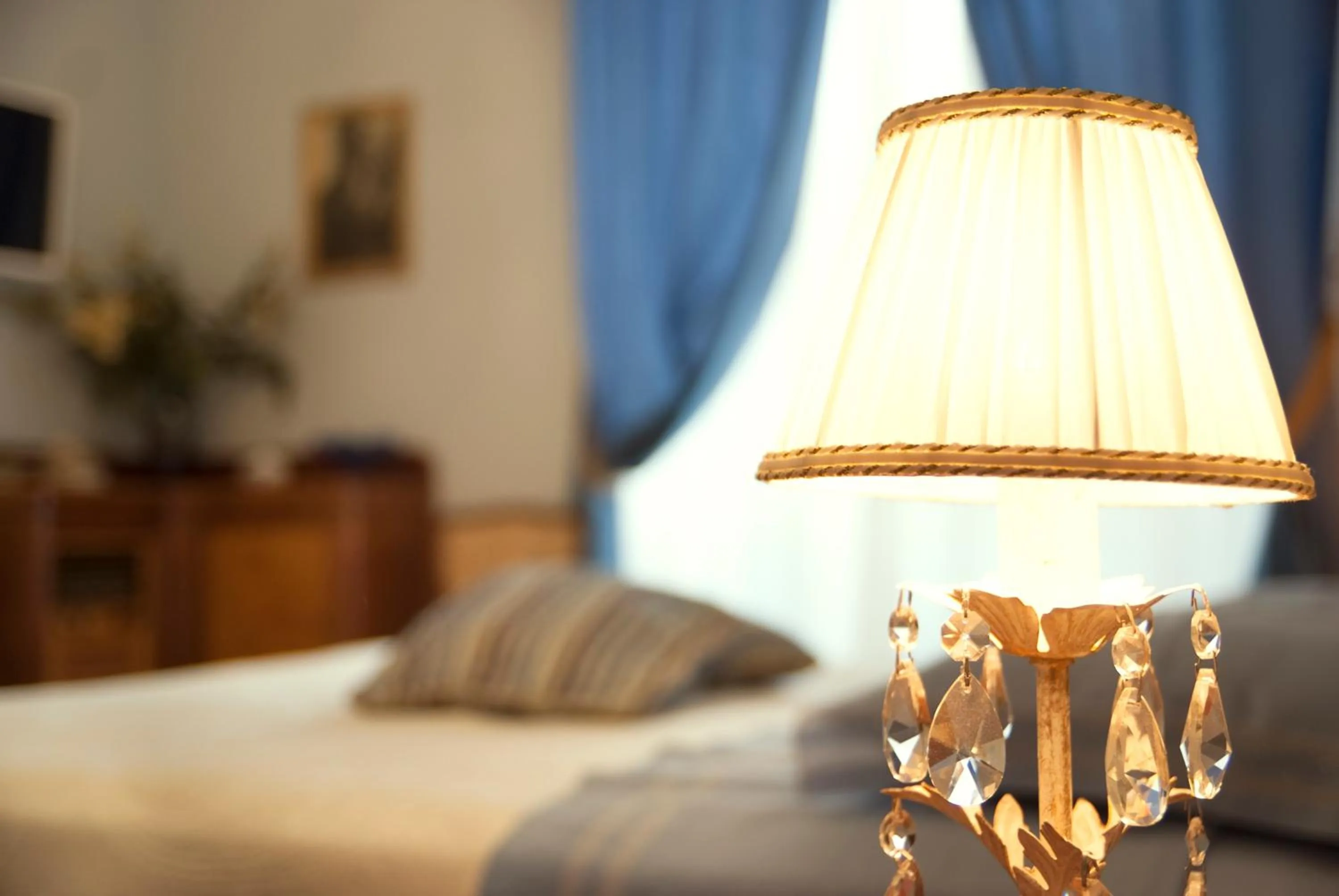 Decorative detail, Bed in Luxury B&B '700