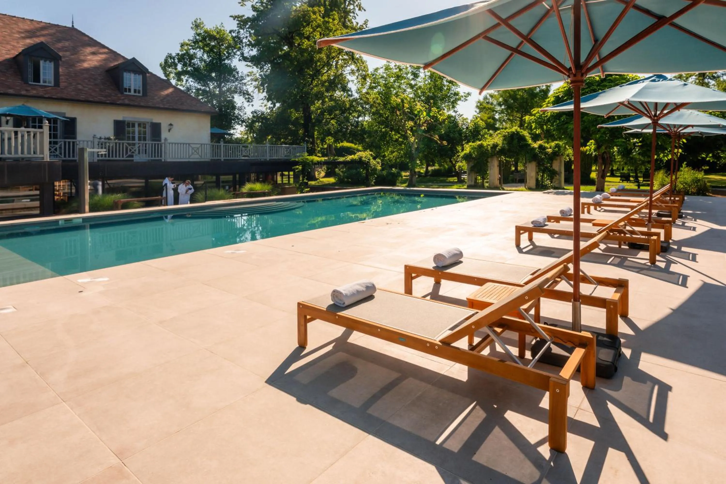 Swimming pool in Chateau De Germigney