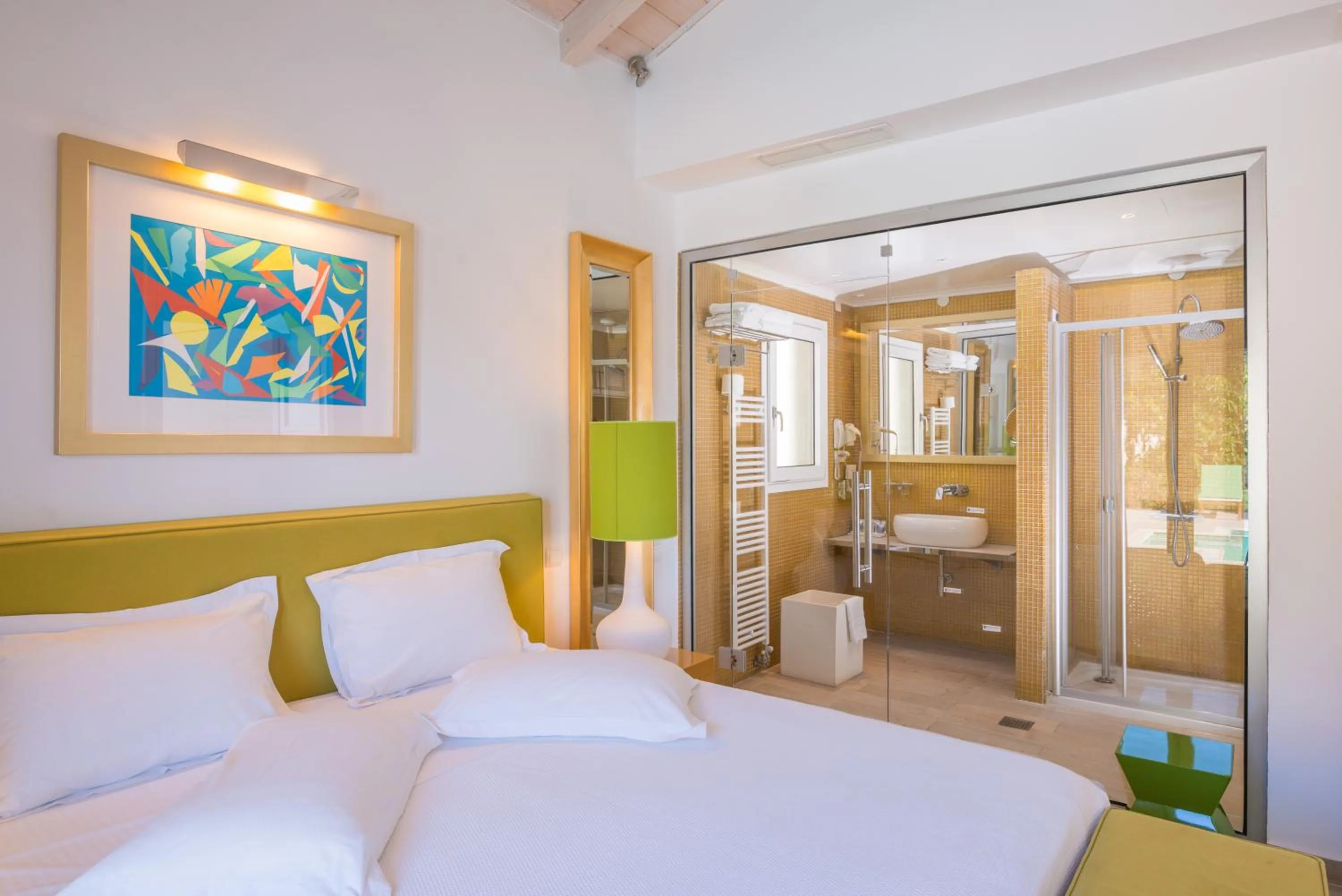 Bathroom in Salvator Villas & Spa Hotel