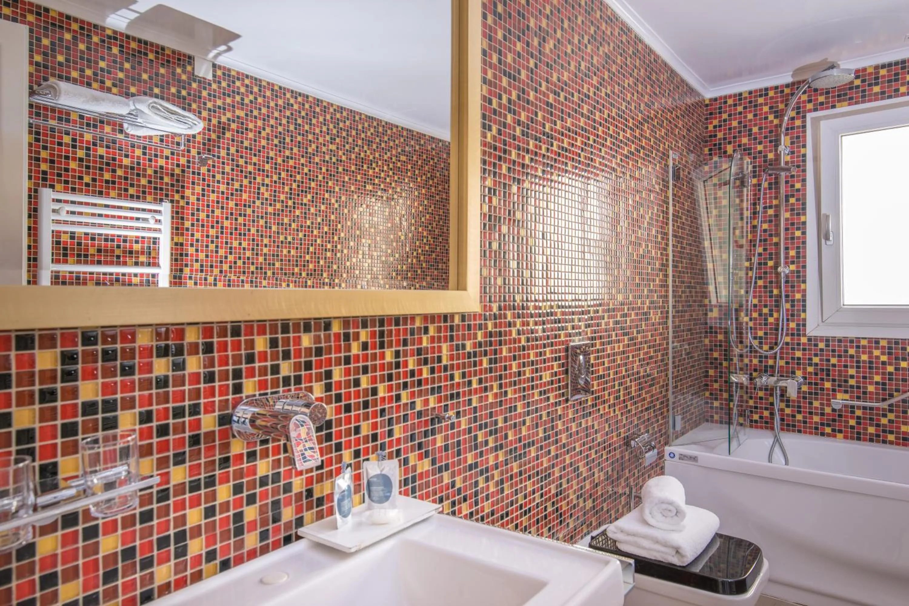 Bathroom in Salvator Villas & Spa Hotel