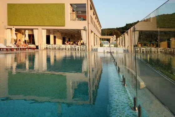 Swimming pool in Salvator Villas & Spa Hotel