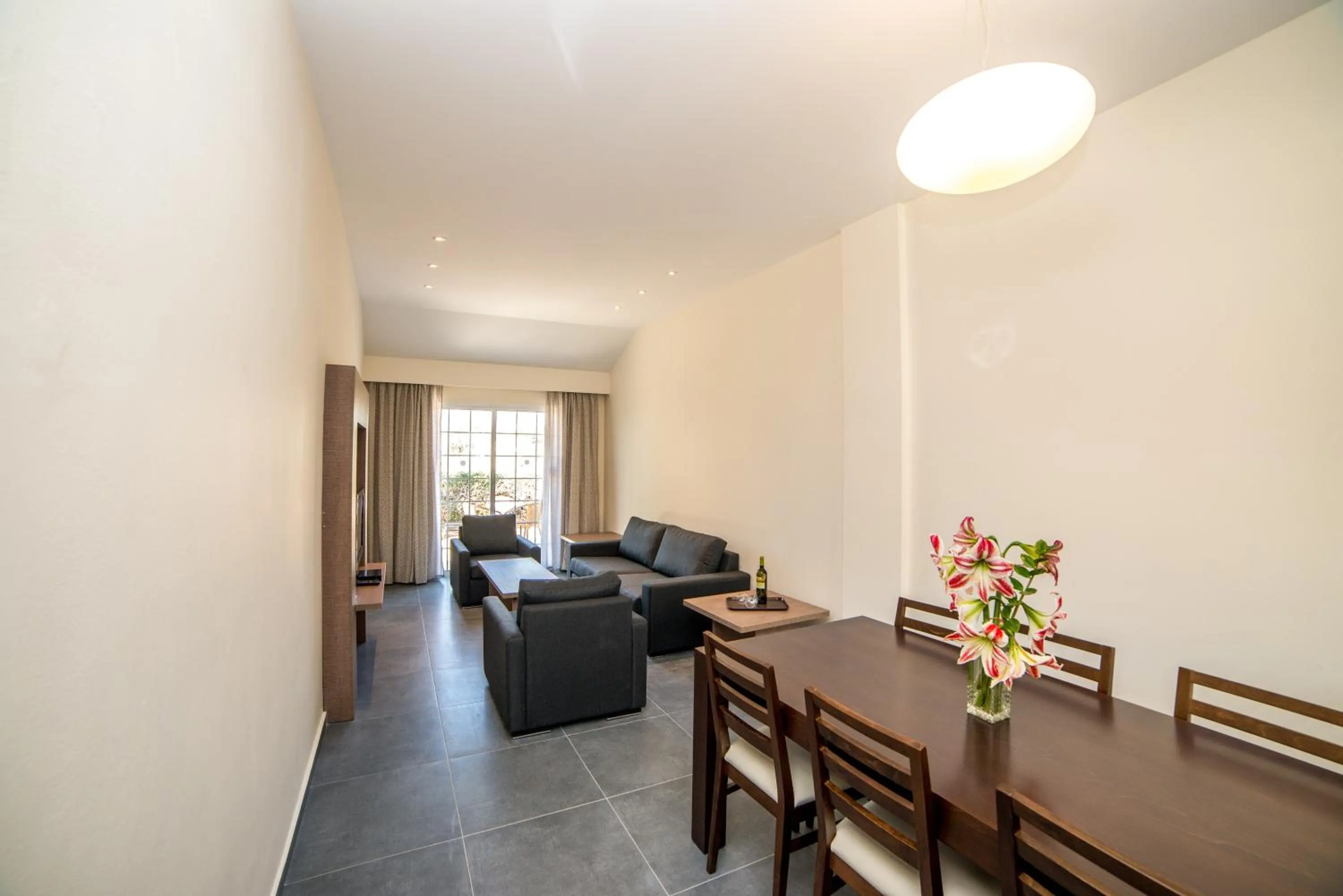 Dining area in Helios Bay Hotel and Suites