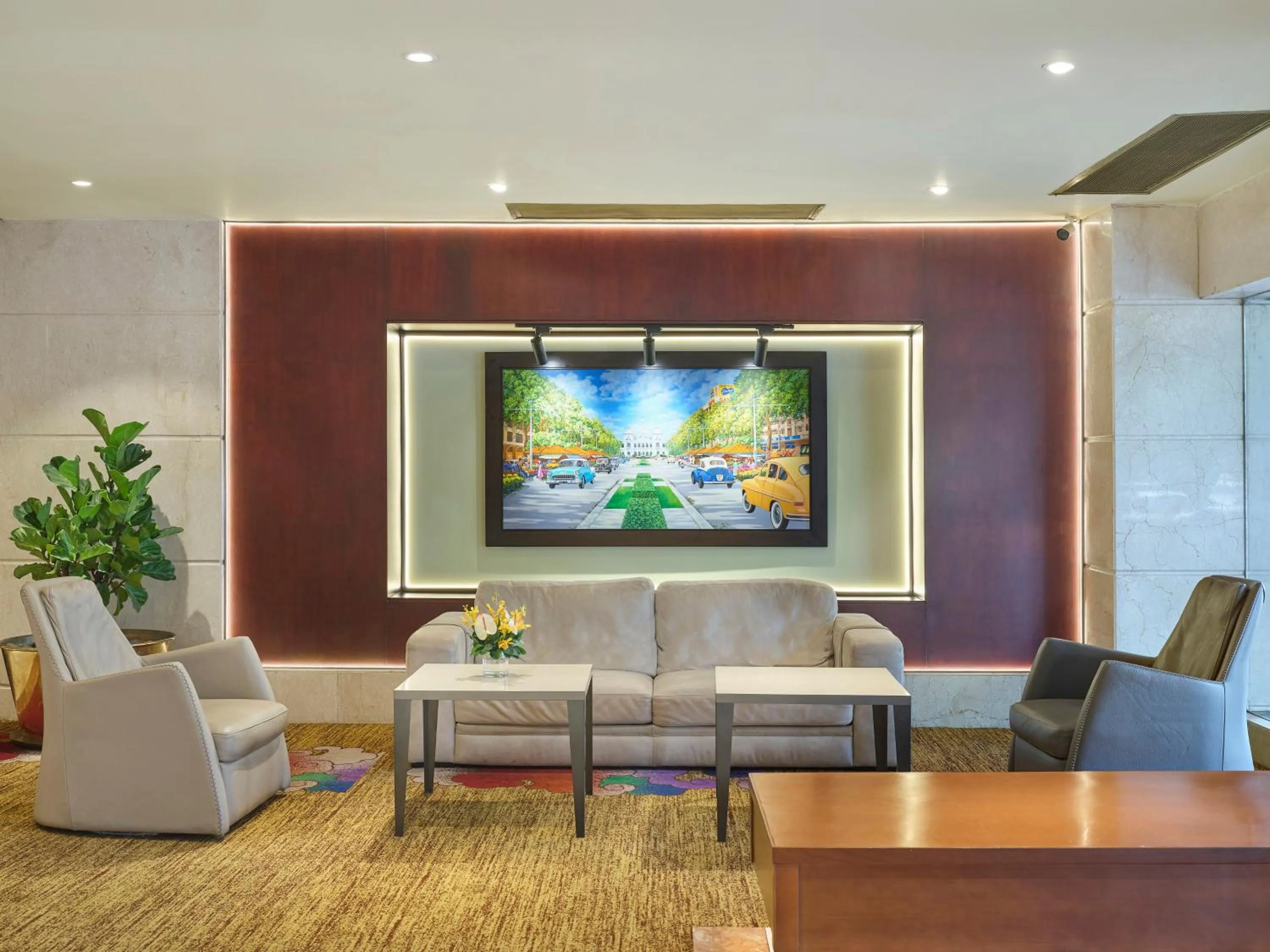 Lobby or reception in Palace Hotel Saigon