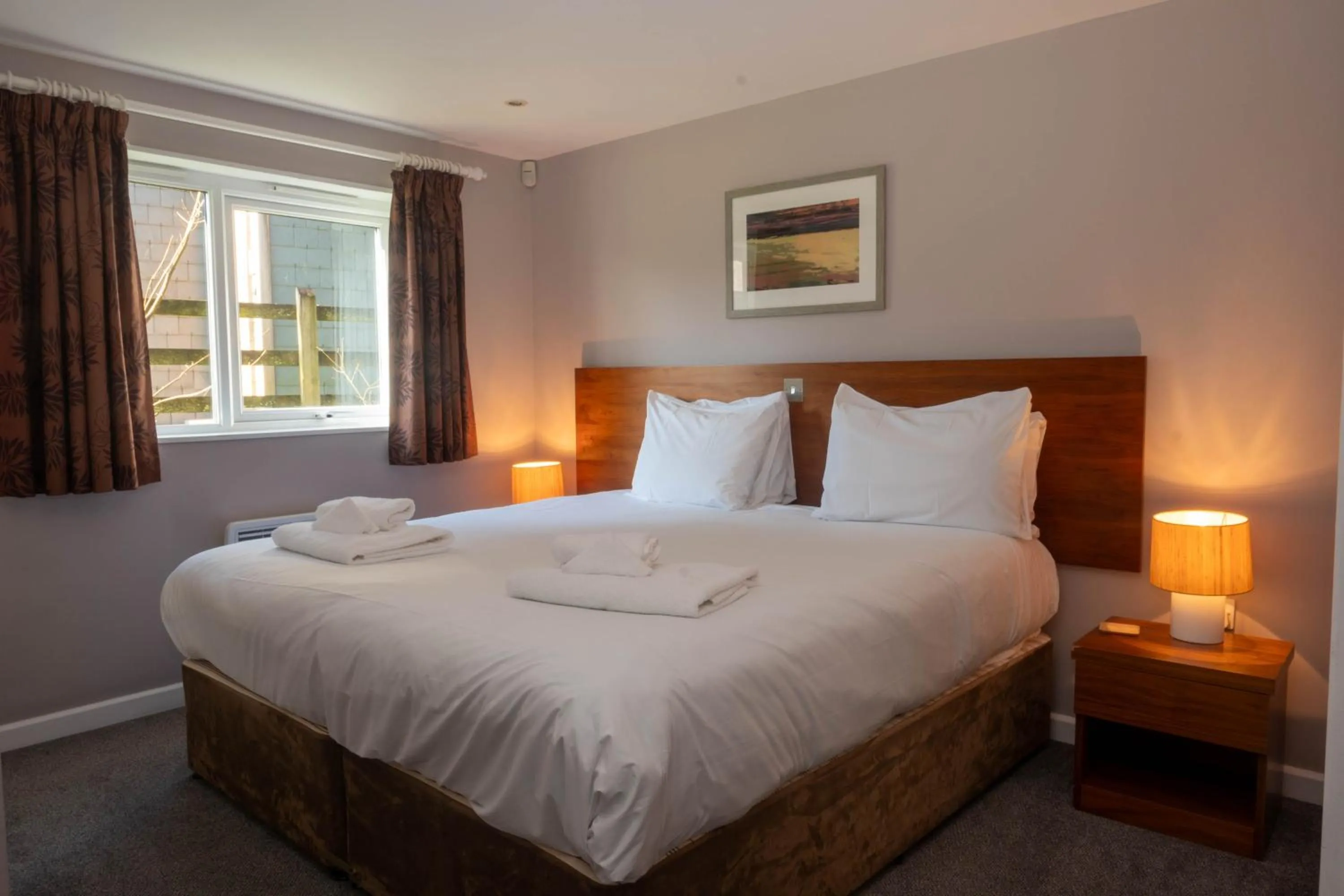 Bedroom, Bed in The Cornwall Hotel Spa & Lodges