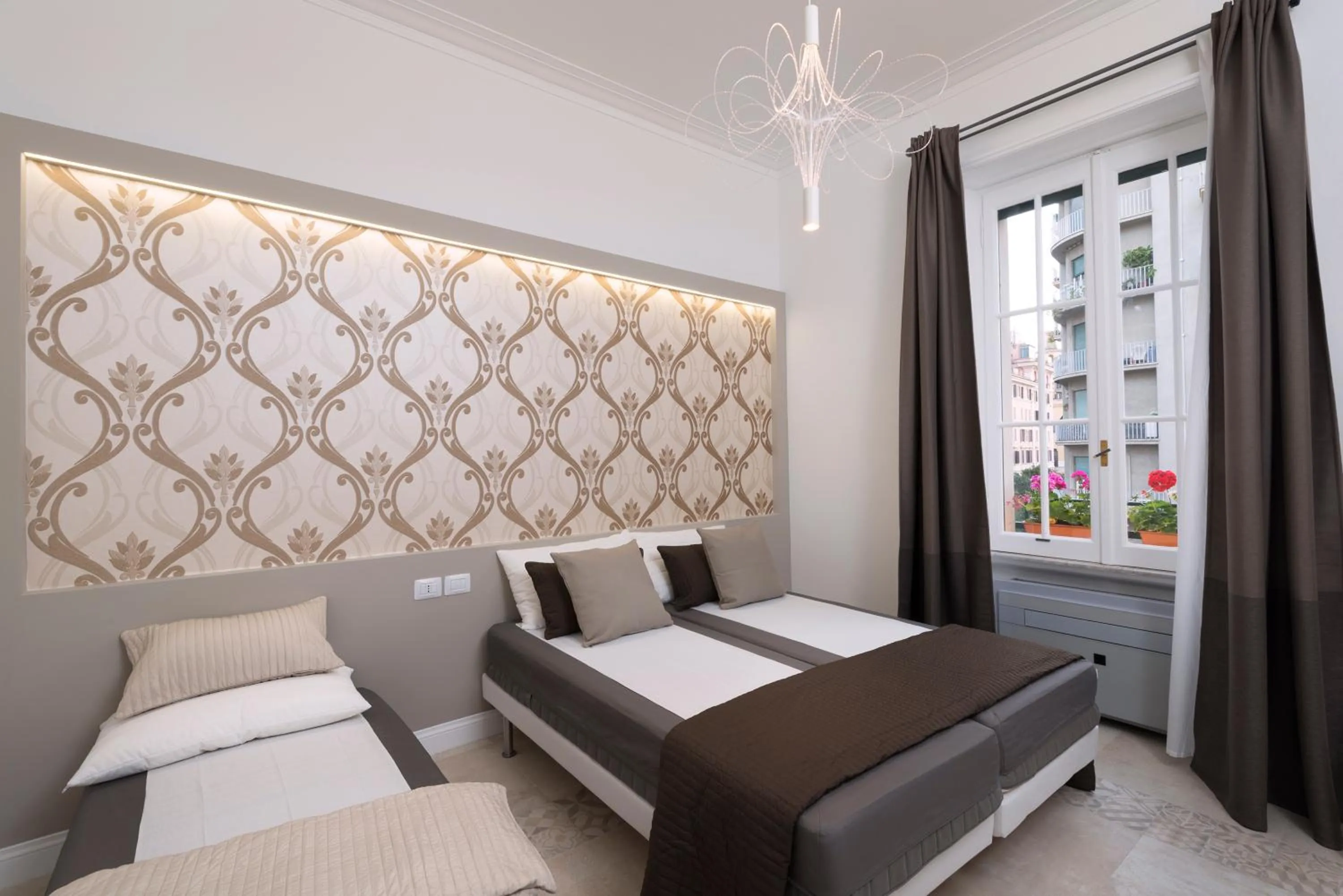 Bed in Vaticanspace Rooms