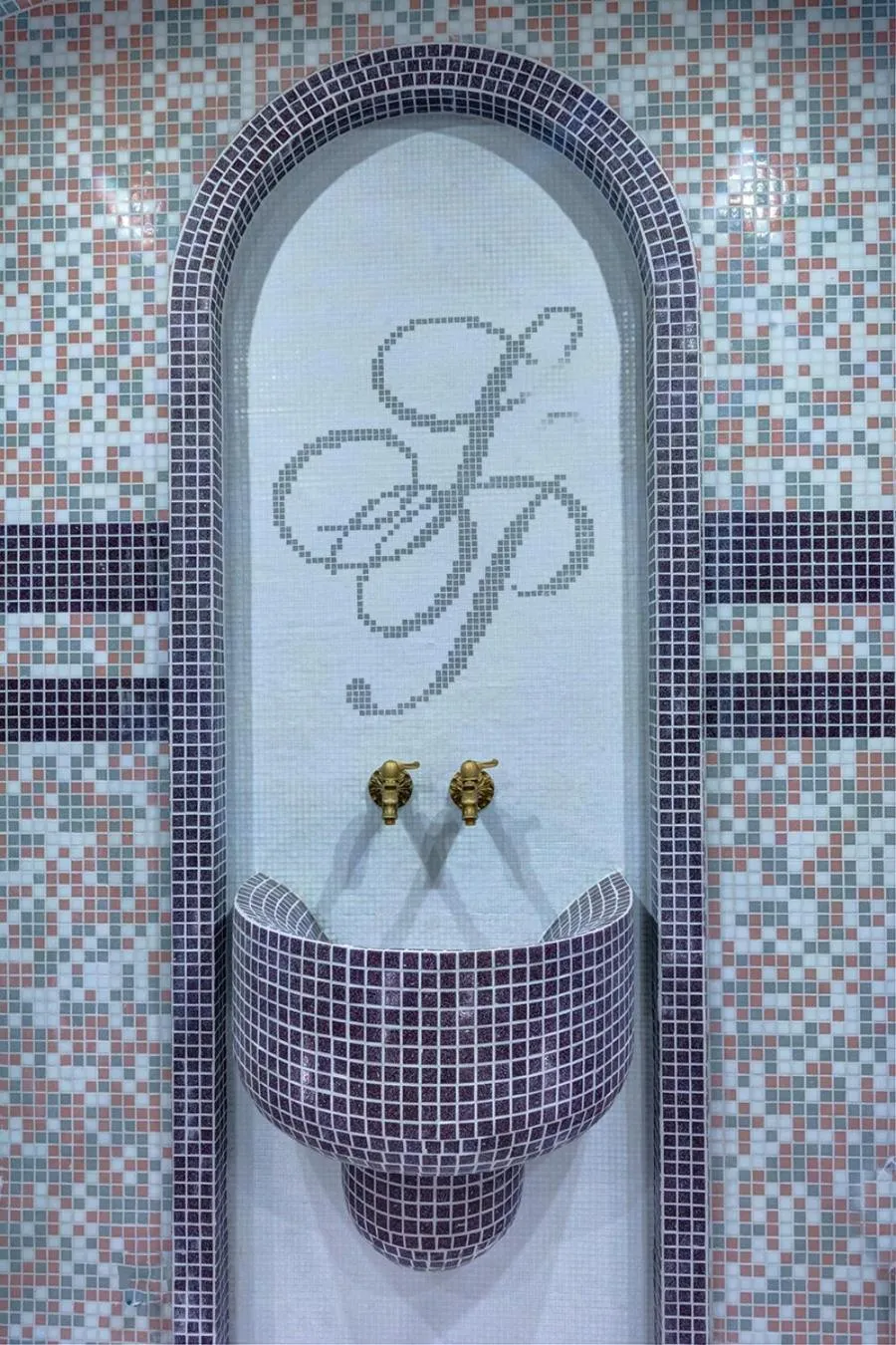 Steam room in Siena Palace