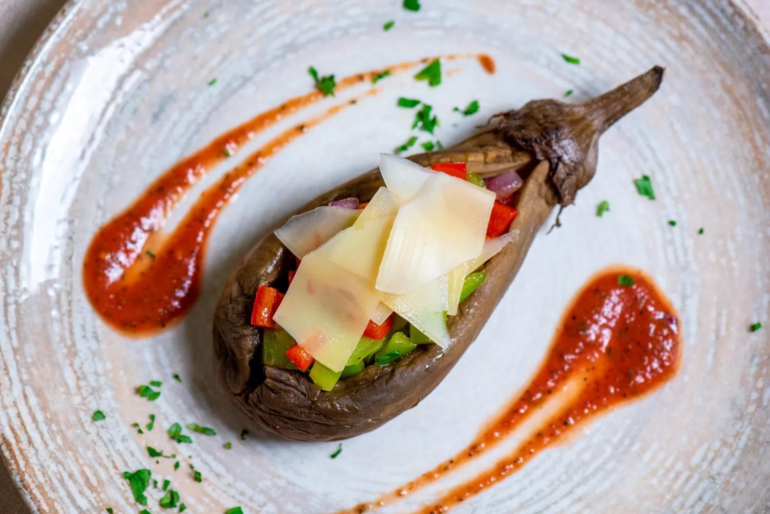 Food close-up in Siena Palace