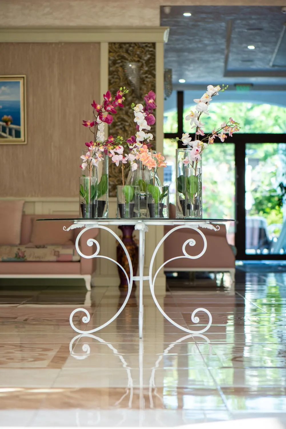 Lobby or reception in Siena Palace