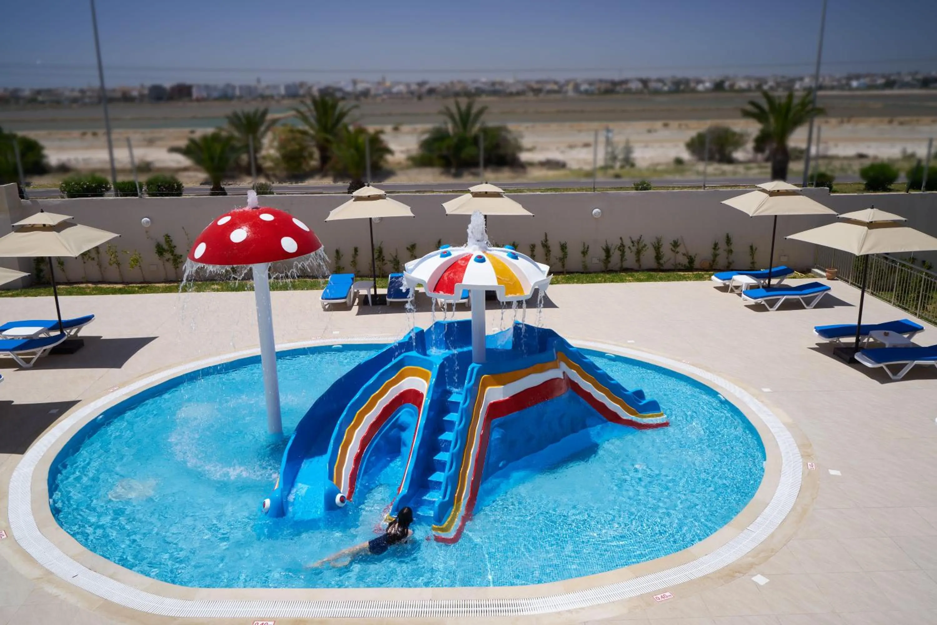 Aqua park in TUI SUNEO Palm Beach Skanes - All Inclusive