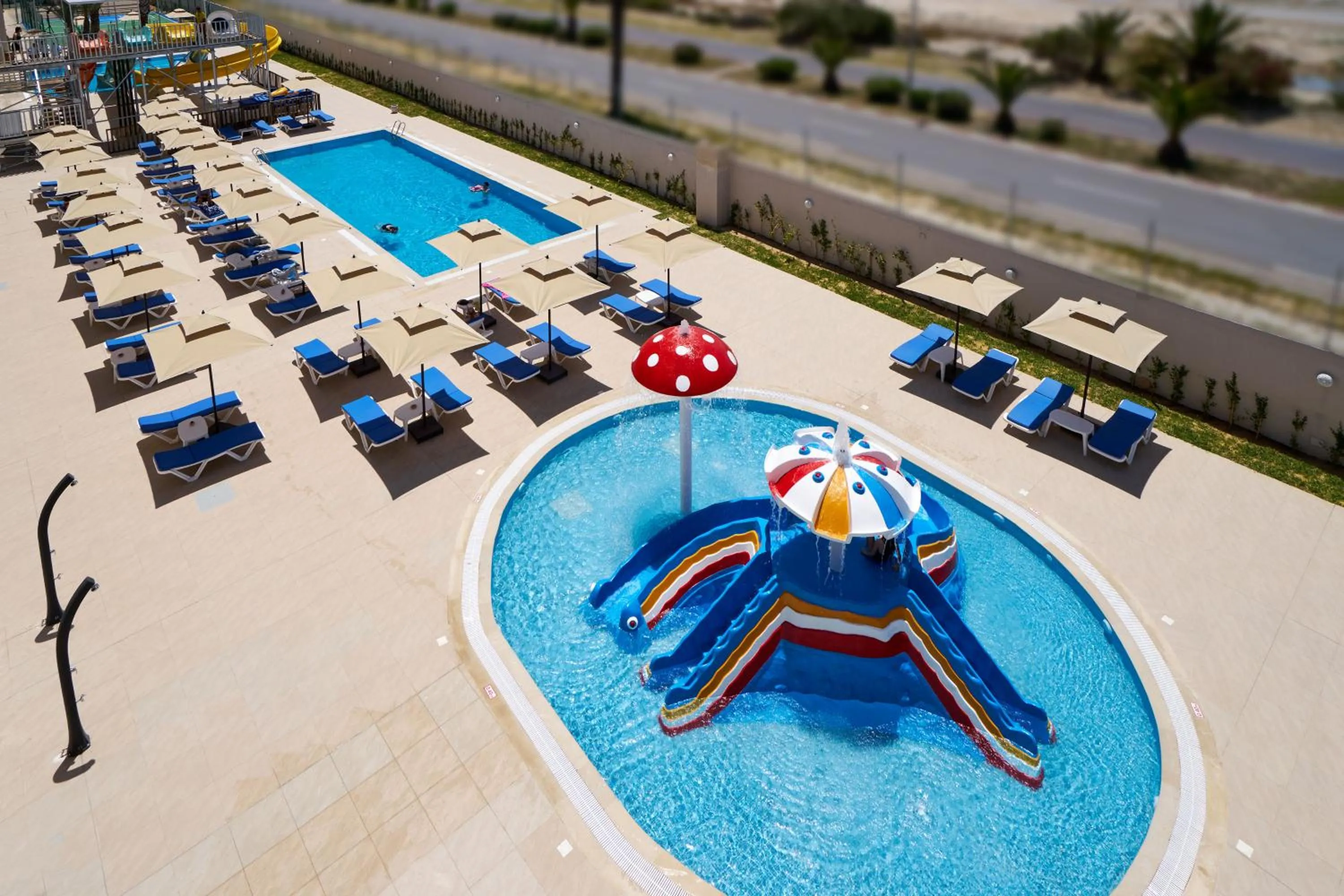 Aqua park in TUI SUNEO Palm Beach Skanes - All Inclusive