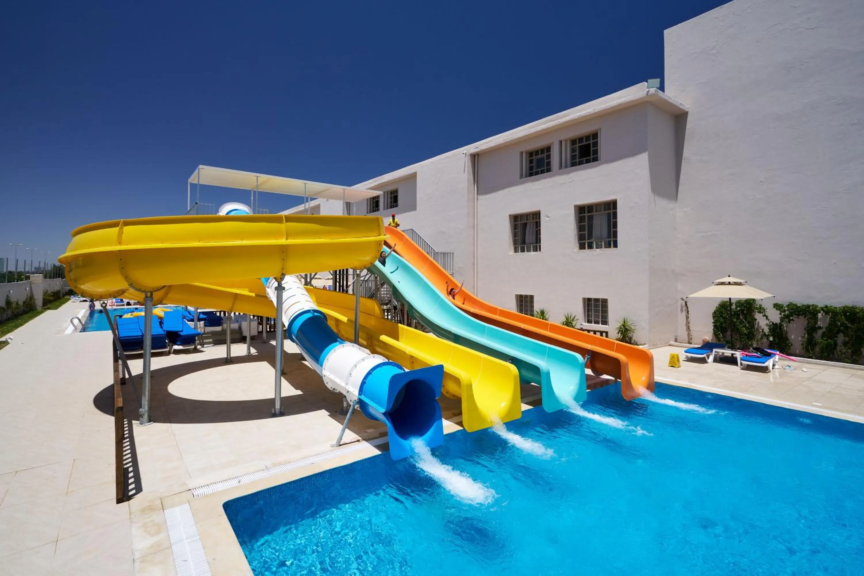 Aqua park in TUI SUNEO Palm Beach Skanes - All Inclusive