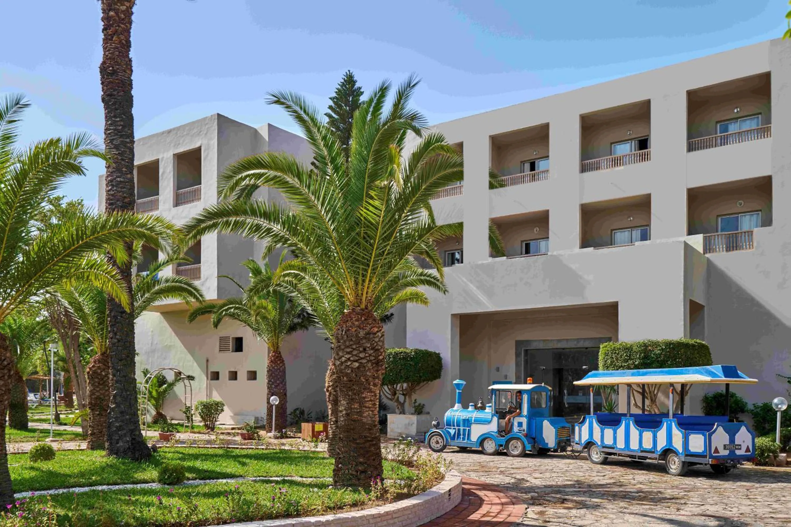 Facade/entrance in TUI SUNEO Palm Beach Skanes - All Inclusive