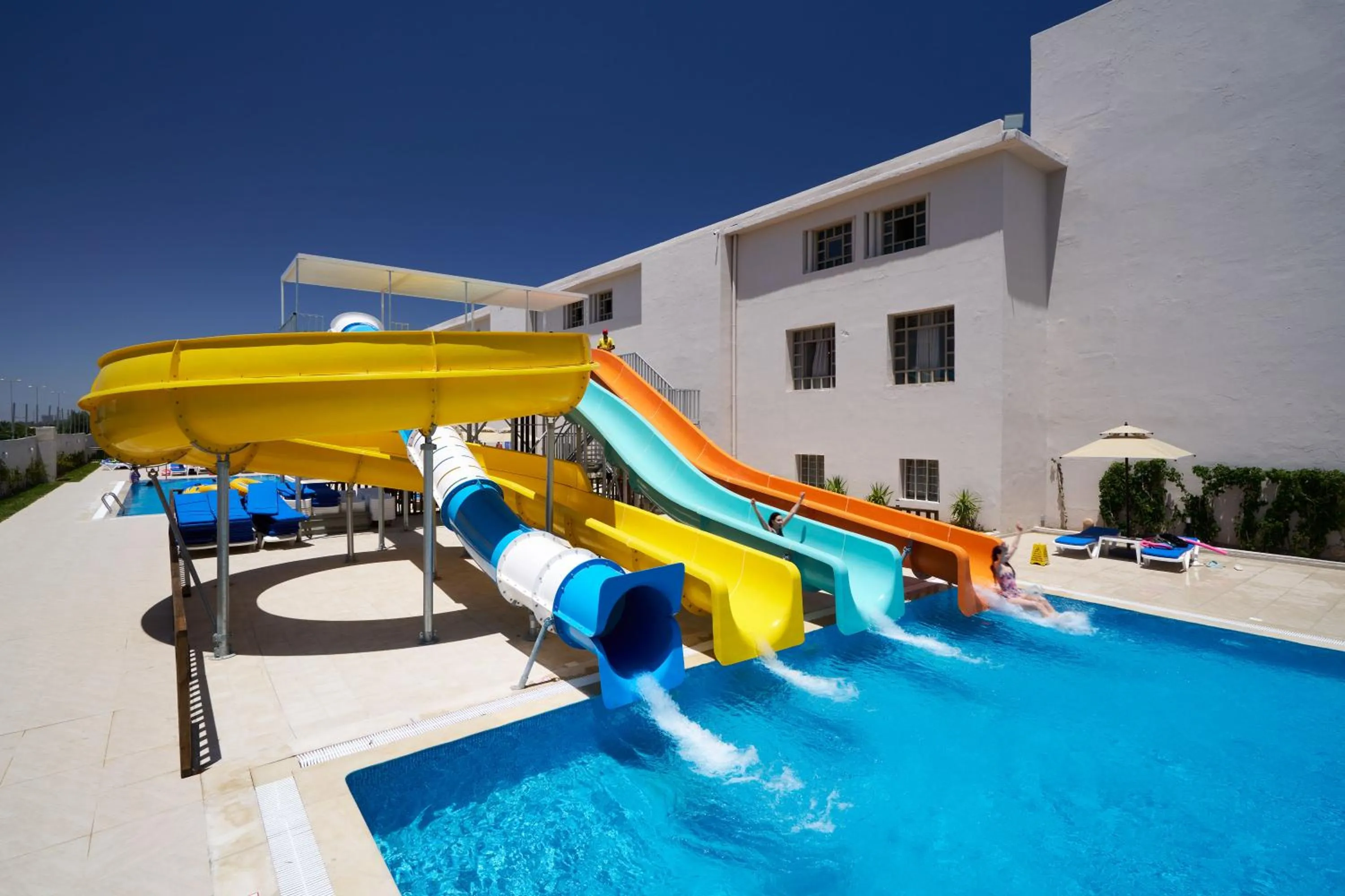 Aqua park in TUI SUNEO Palm Beach Skanes - All Inclusive