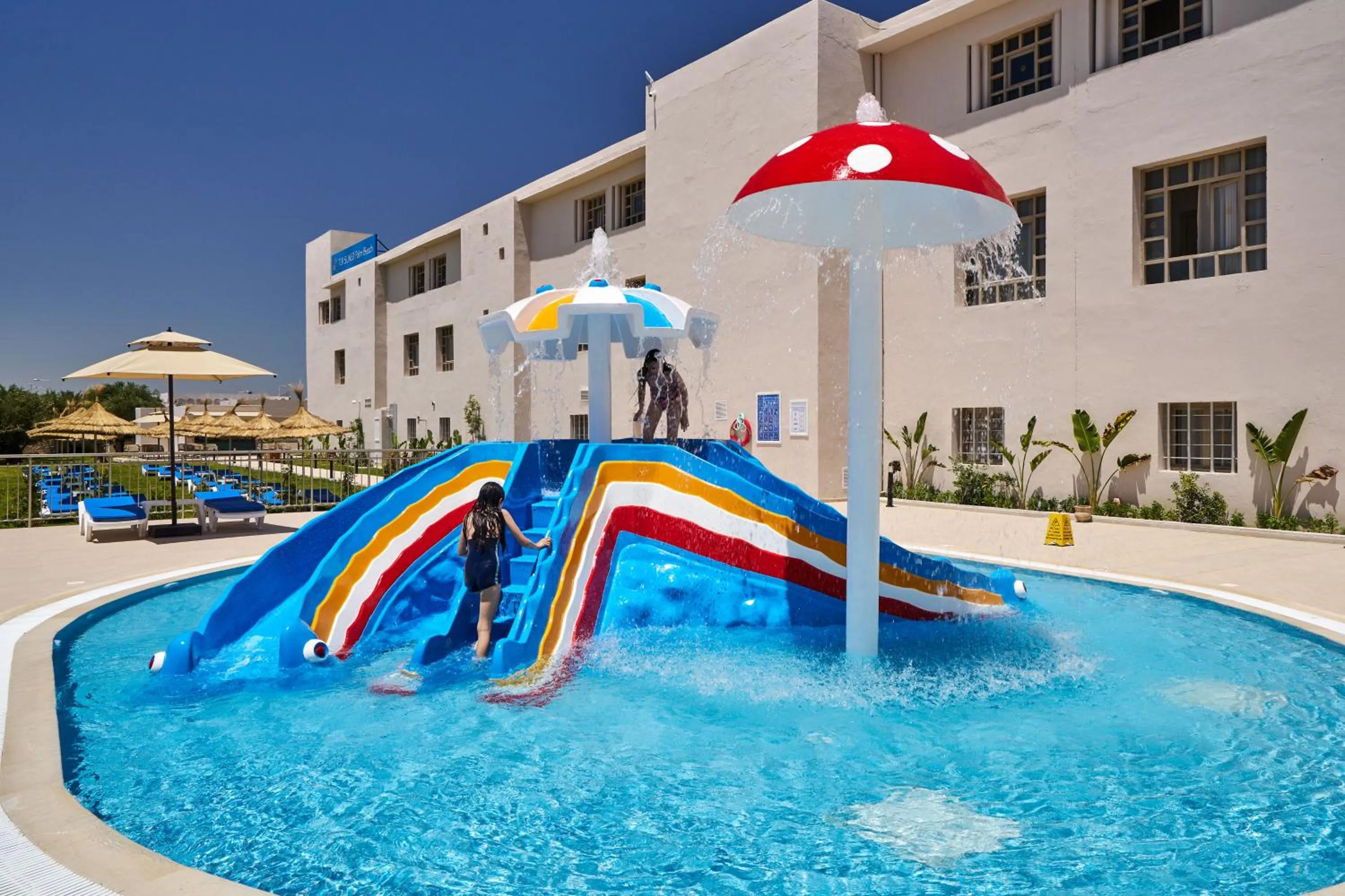 Children play ground in TUI SUNEO Palm Beach Skanes - All Inclusive
