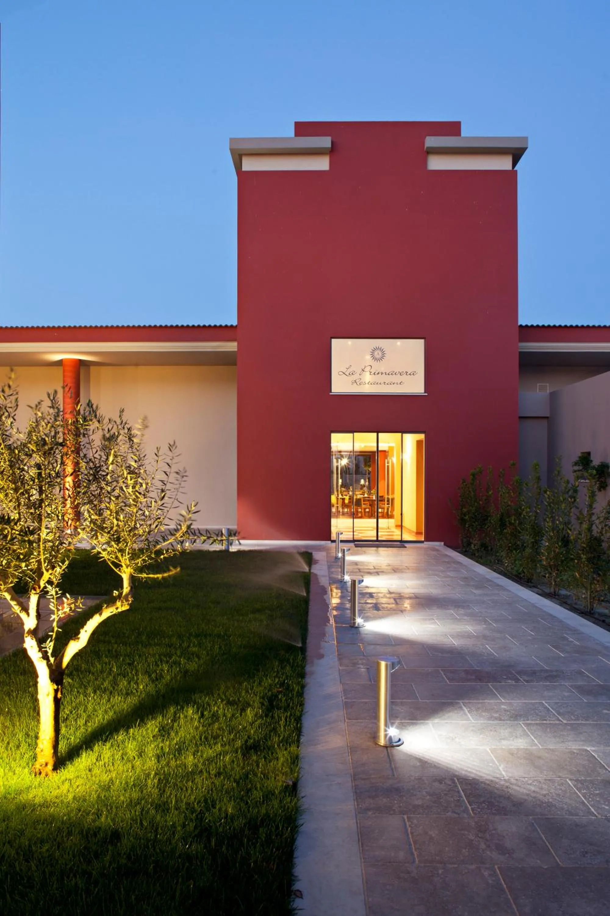 Facade/entrance in Apollonion Asterias Resort and Spa