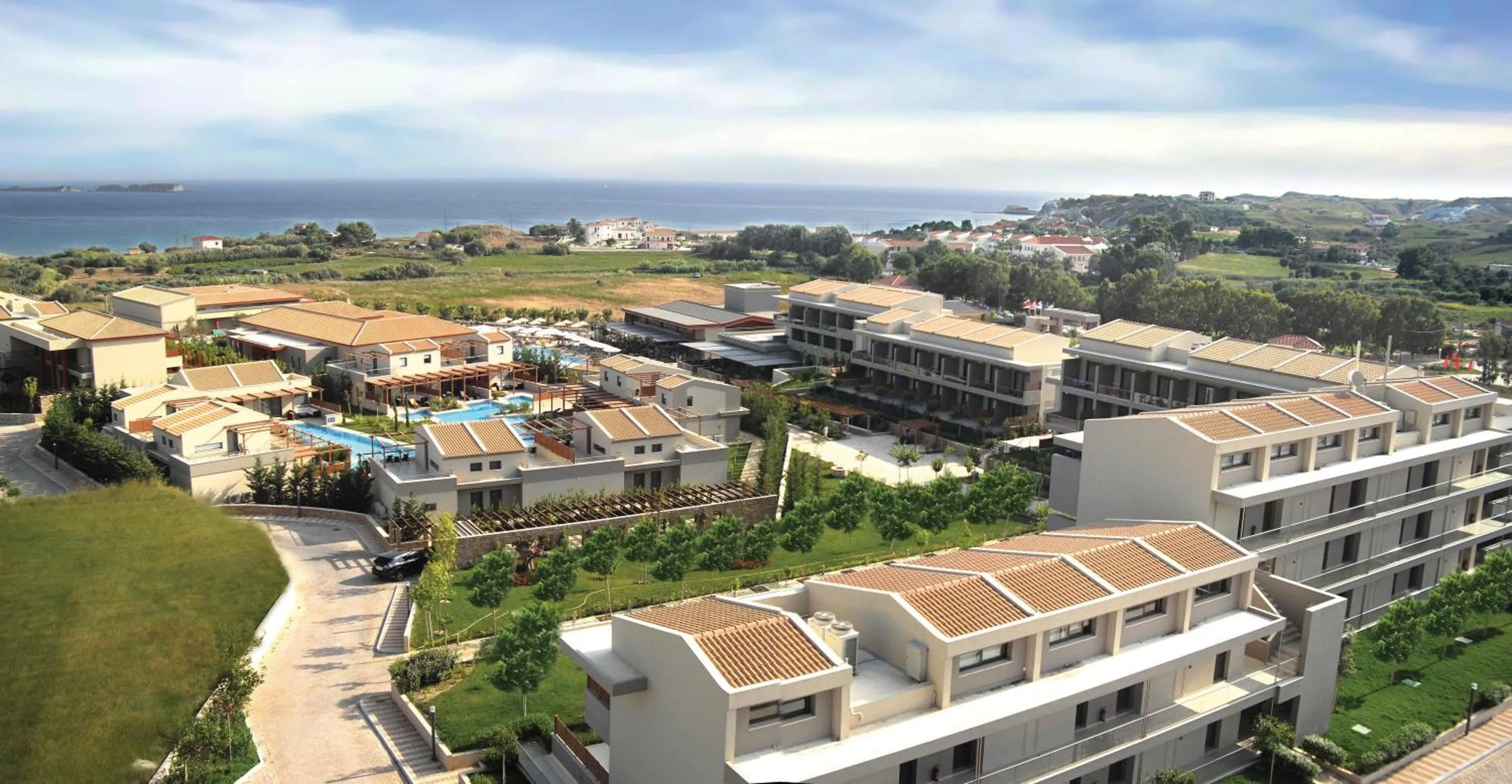 Bird's eye view in Apollonion Asterias Resort and Spa