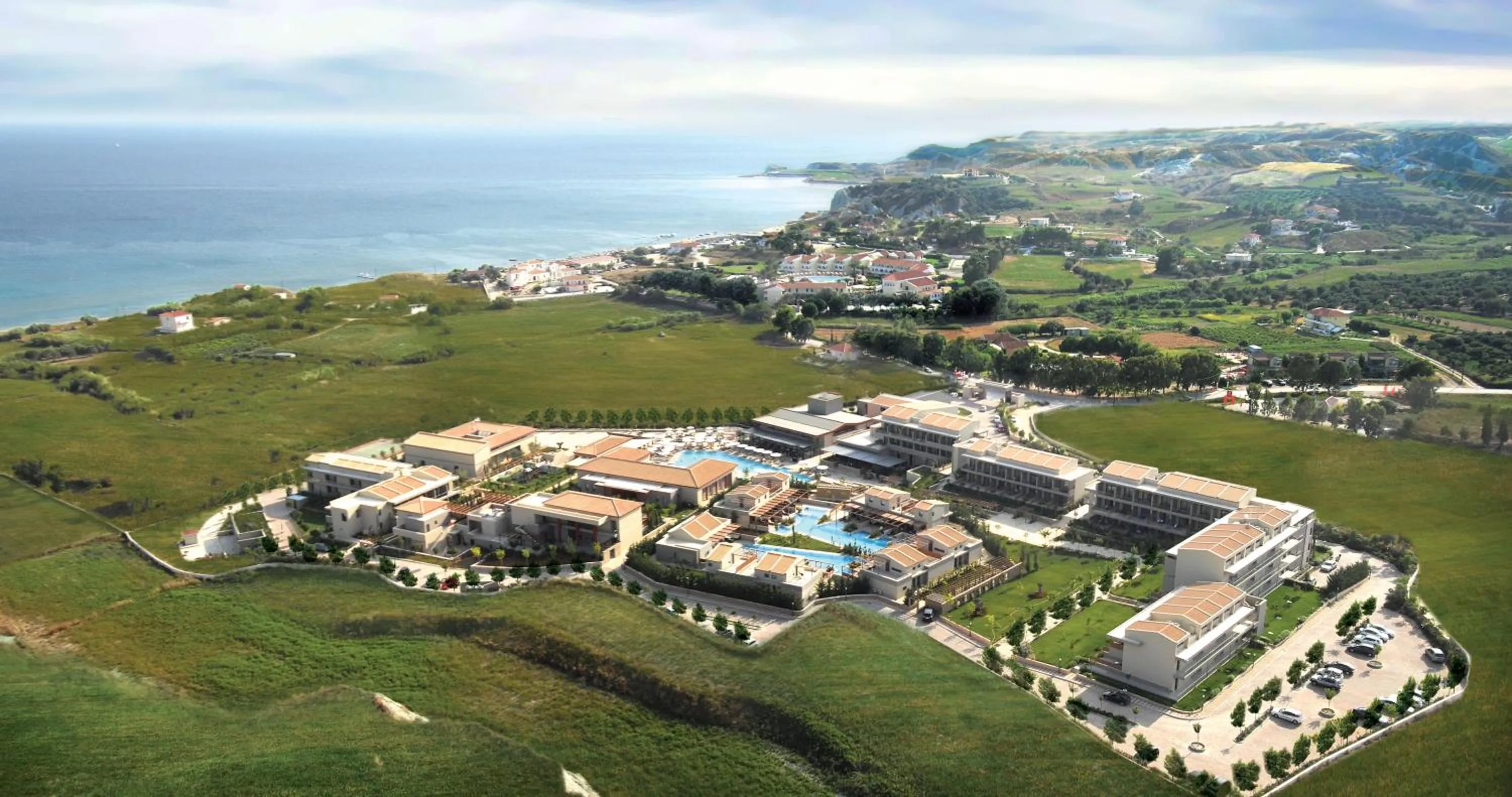 Bird's eye view in Apollonion Asterias Resort and Spa