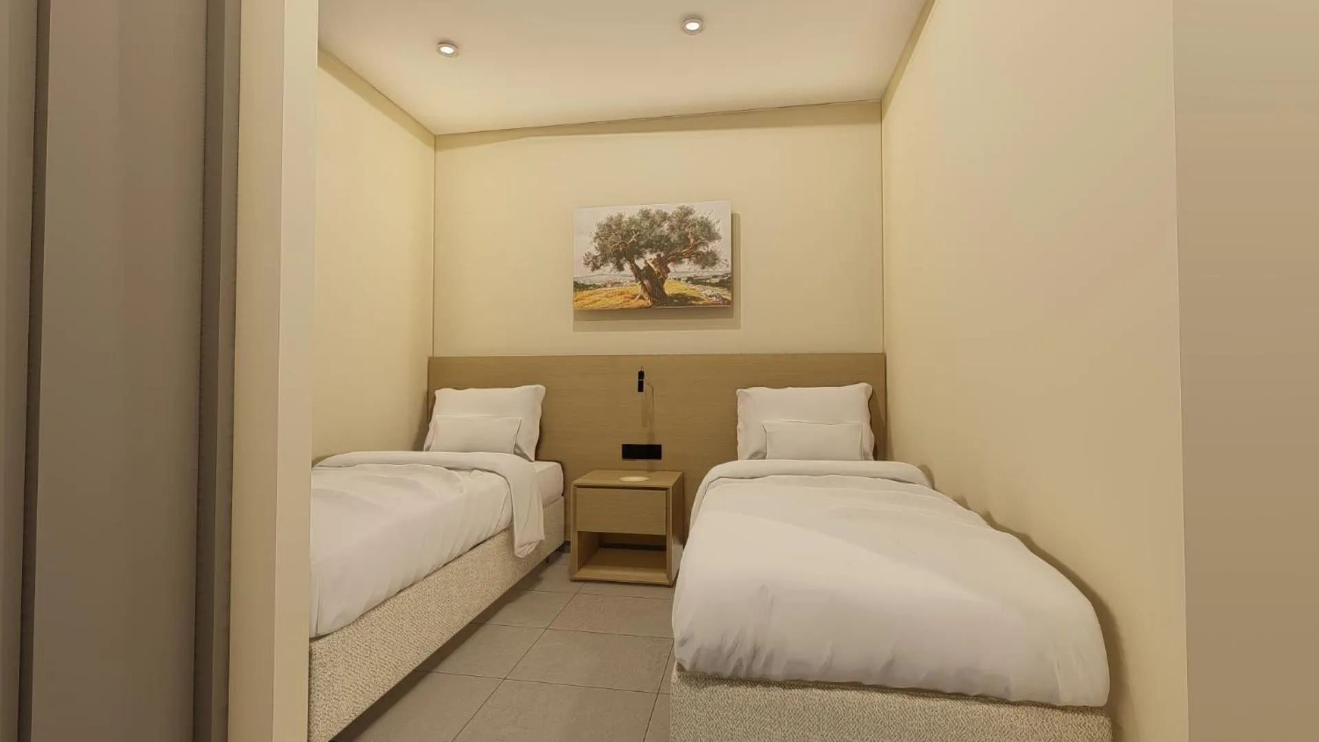 Bedroom, Bed in Apollonion Asterias Resort and Spa