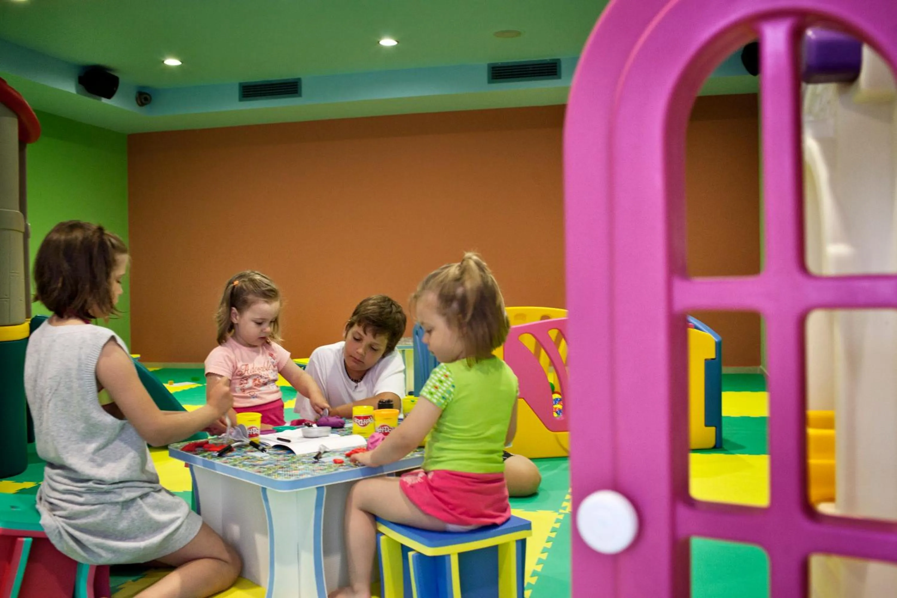 Children play ground in Apollonion Asterias Resort and Spa