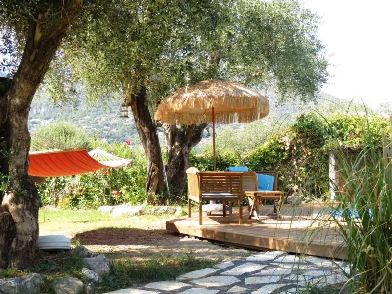 Garden in Hotel mon Soleil