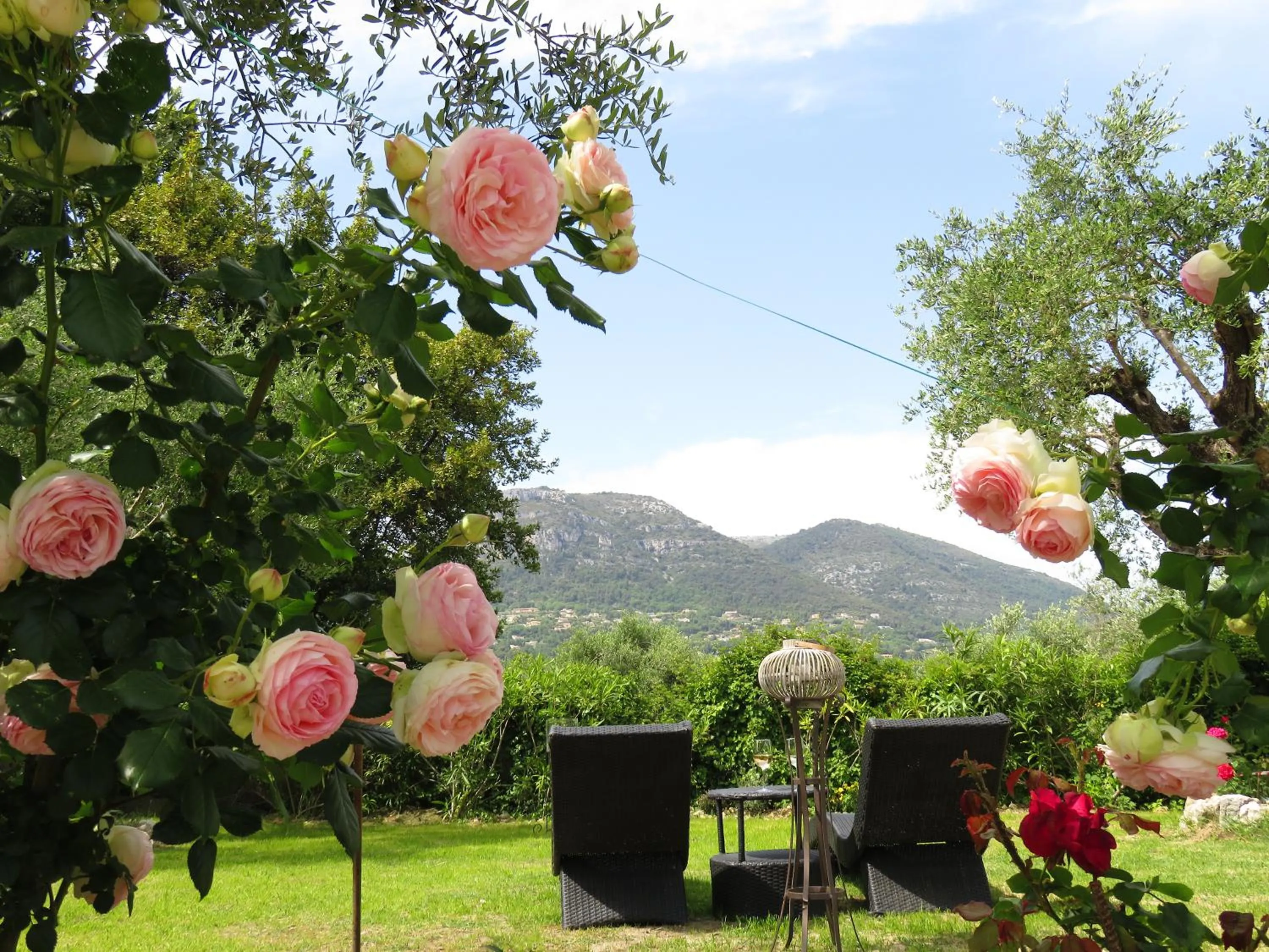 Mountain view in Hotel mon Soleil