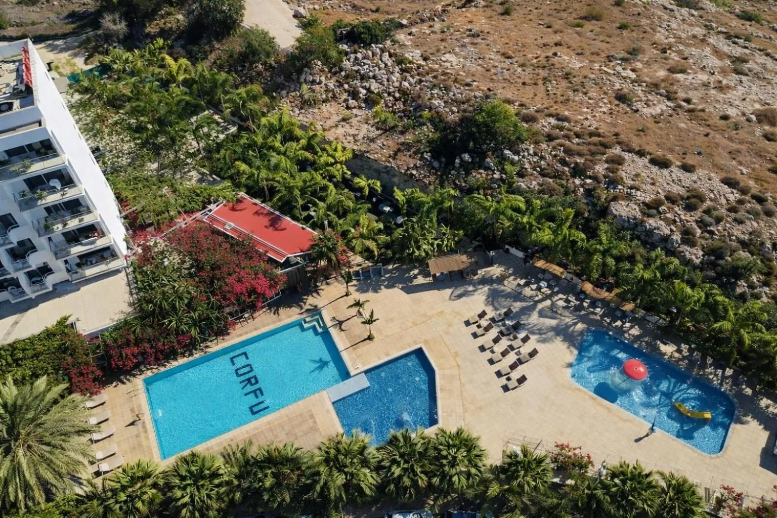 Swimming pool in Corfu Hotel