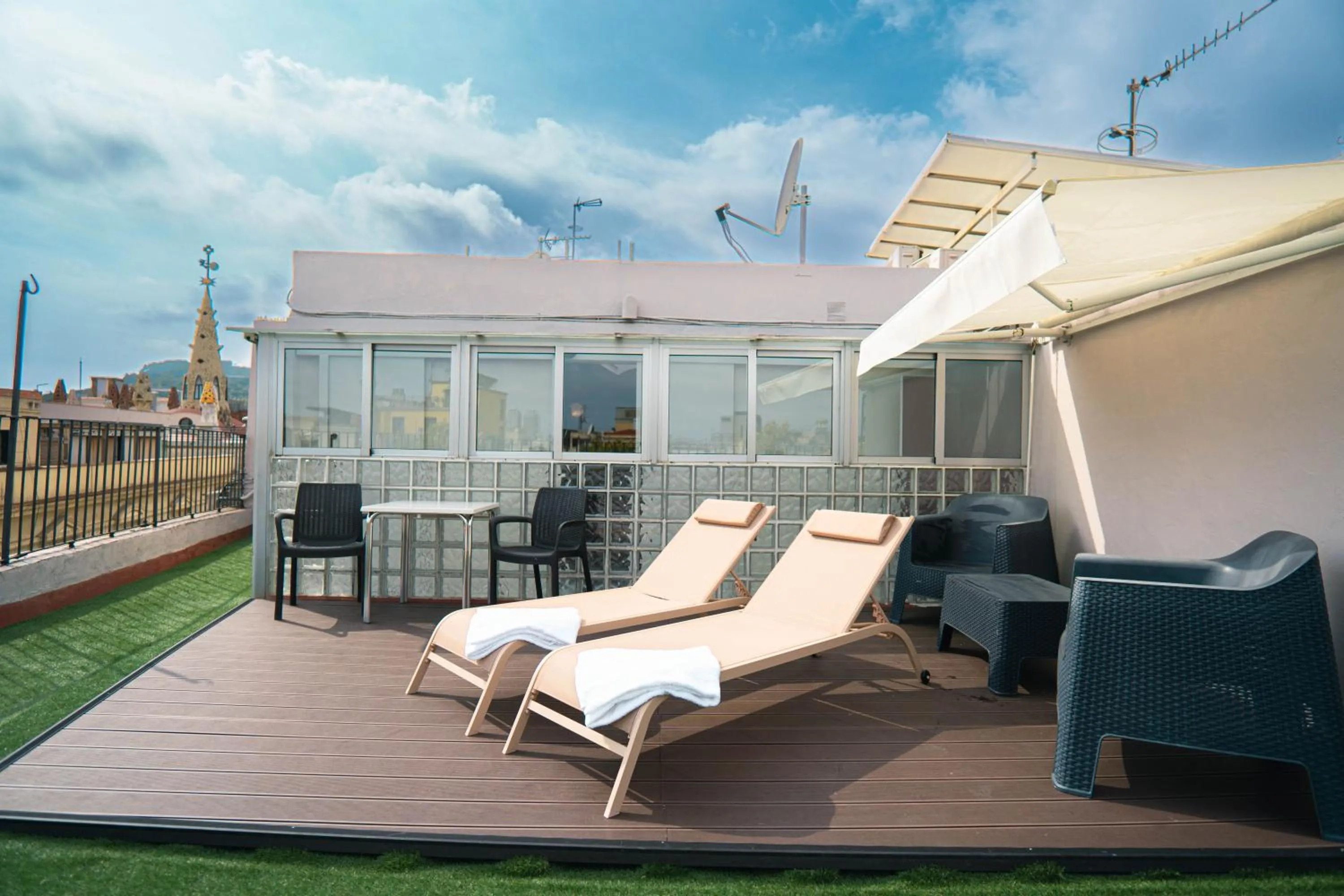 Solarium in Smartr Barcelona Ramblas