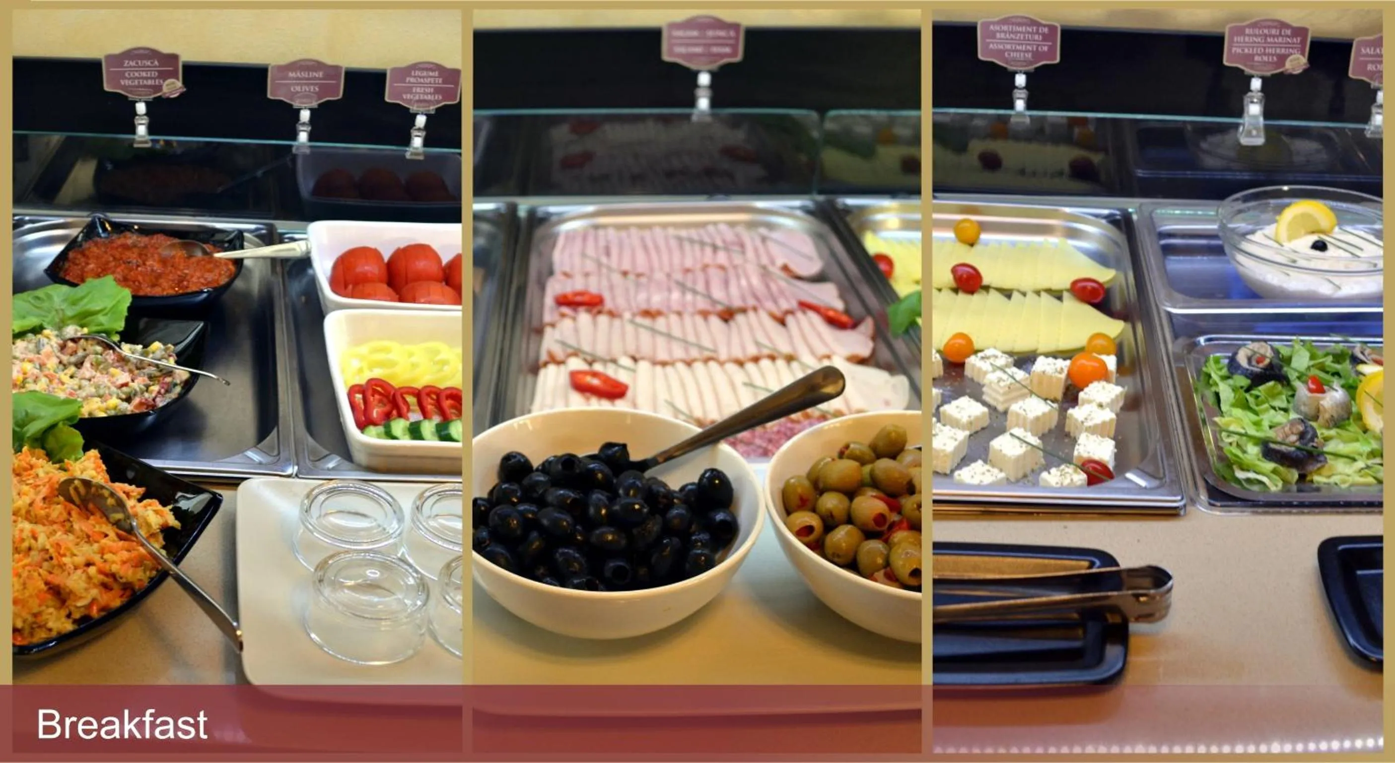 Continental breakfast in INTER BUSINESS Bucharest