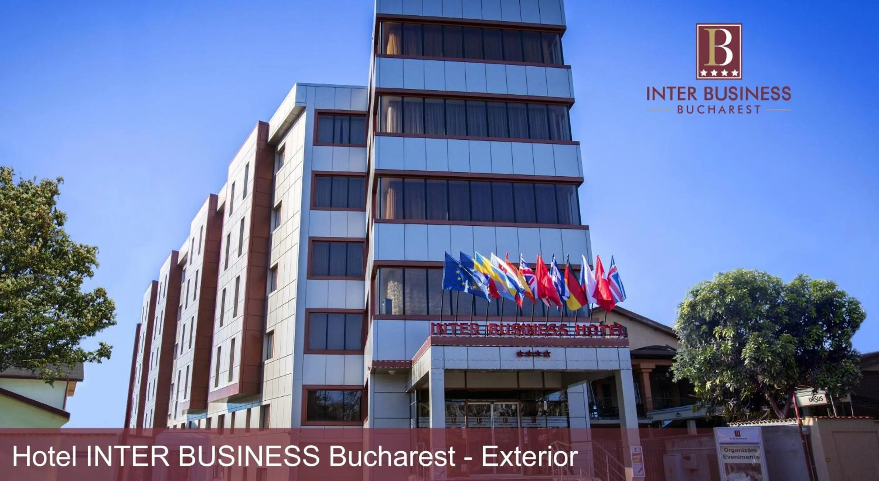 Facade/entrance in INTER BUSINESS Bucharest