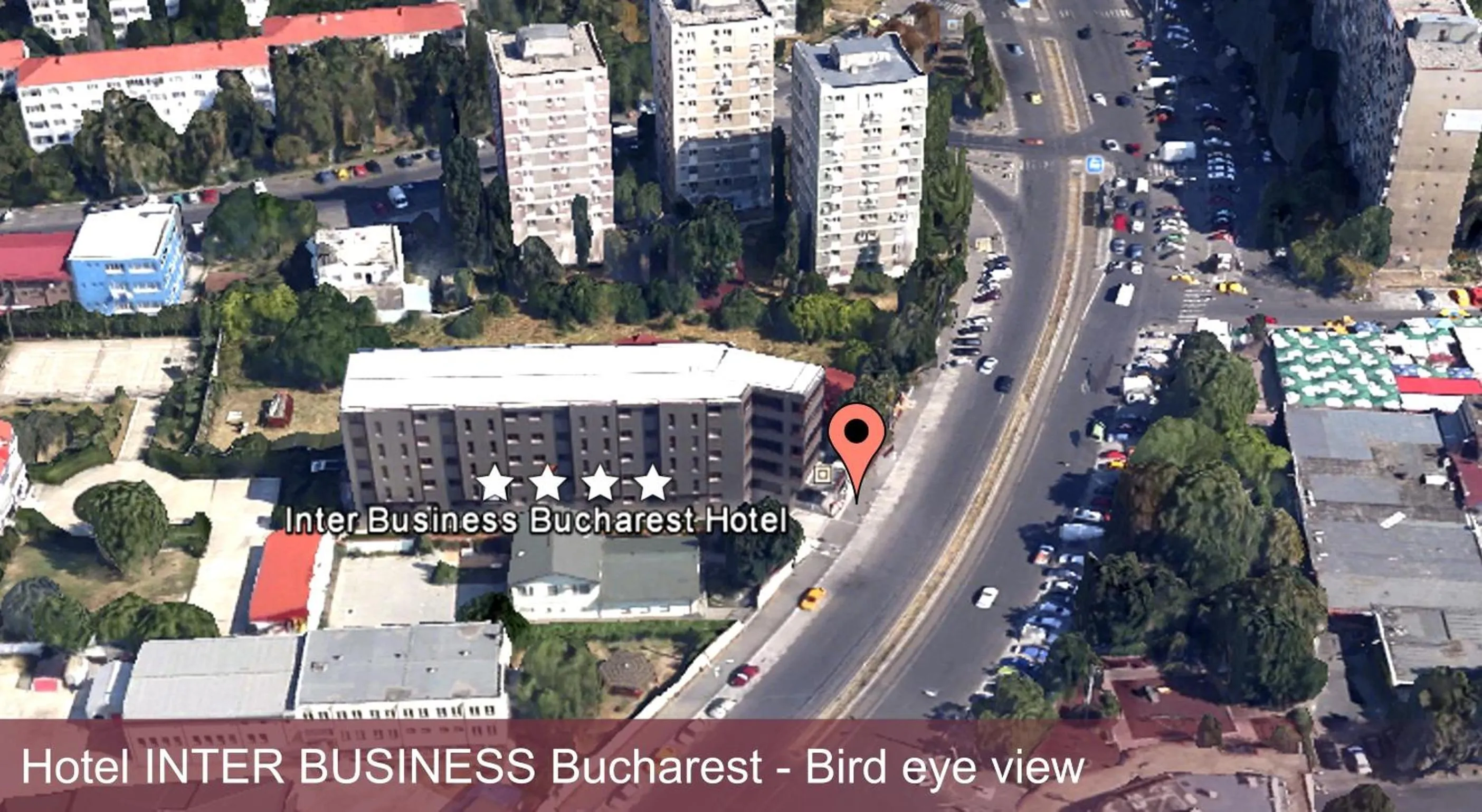 Bird's eye view in INTER BUSINESS Bucharest