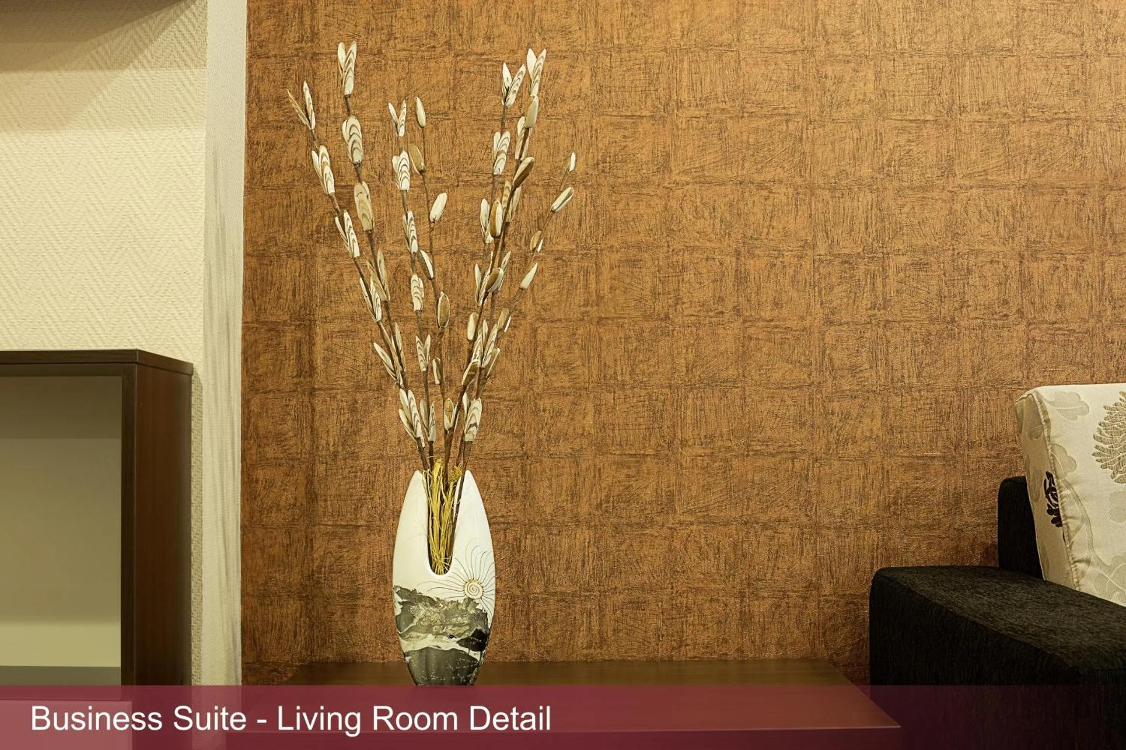 Decorative detail in INTER BUSINESS Bucharest