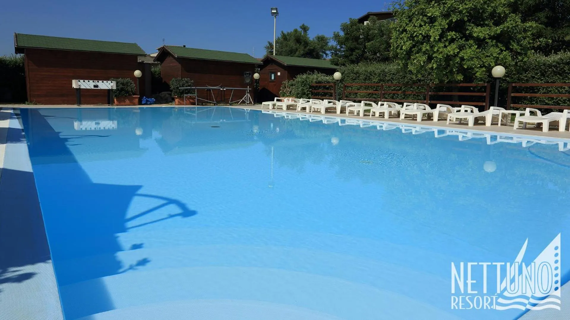 Swimming pool in Nettuno Resort
