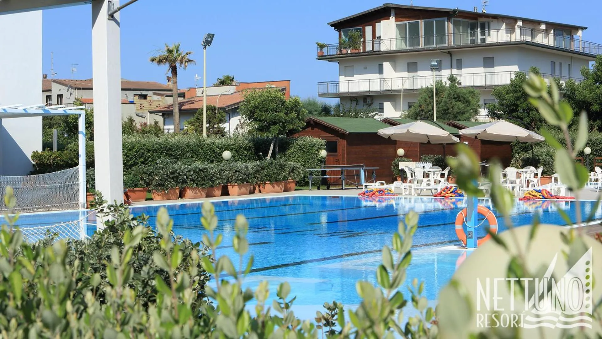 Swimming pool in Nettuno Resort