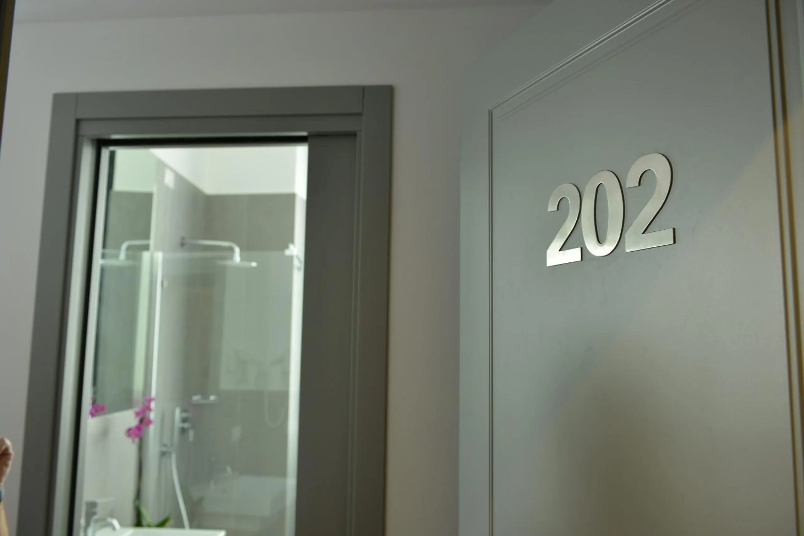 Bathroom in Giuturna Boutique Hotel