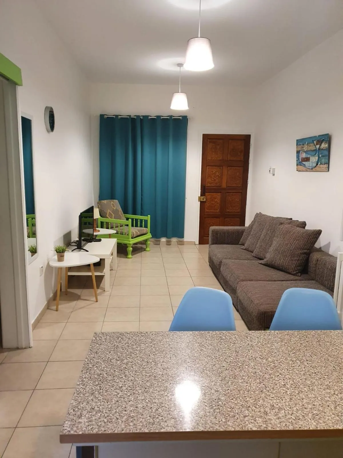 Living room in Sea Apartments