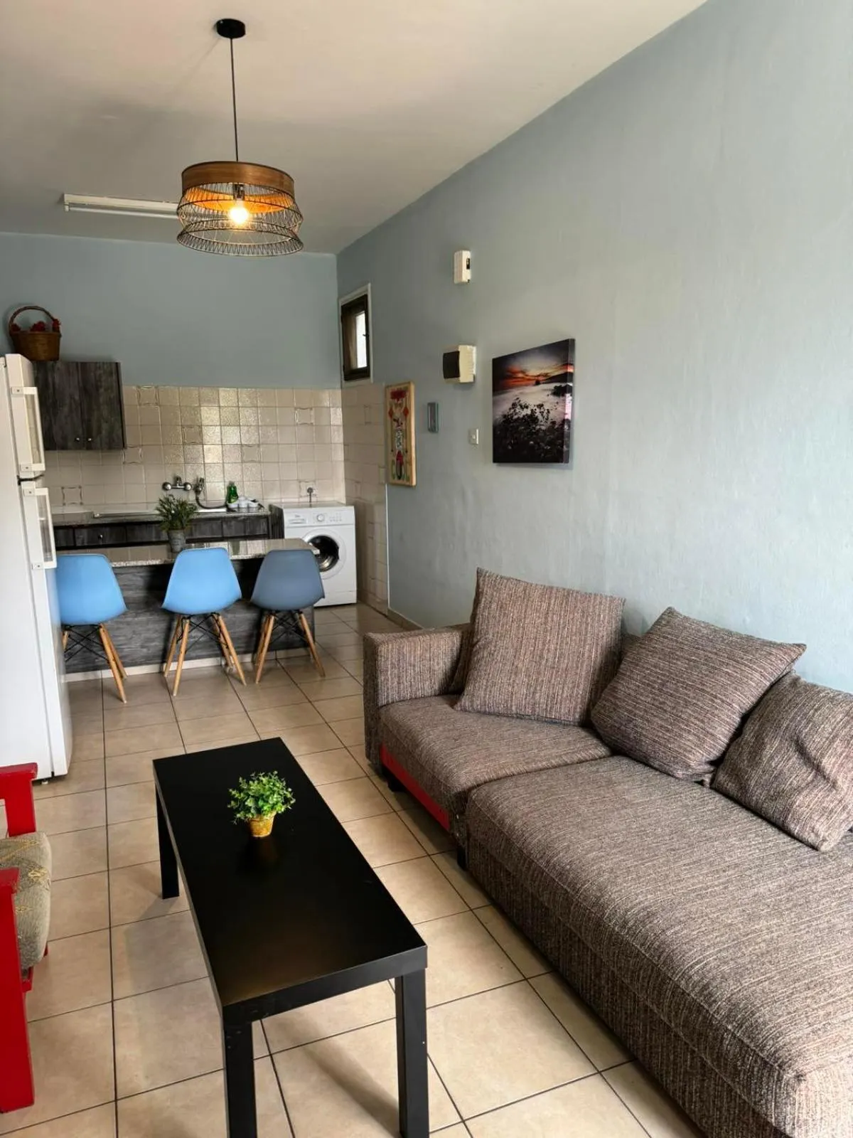 Kitchen or kitchenette in Sea Apartments